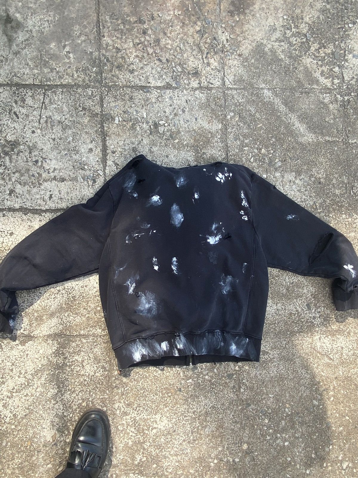 Vintage Vintage thrashed jeep painter hoodie Size US S / EU 44-46 / 1 - 8 Thumbnail