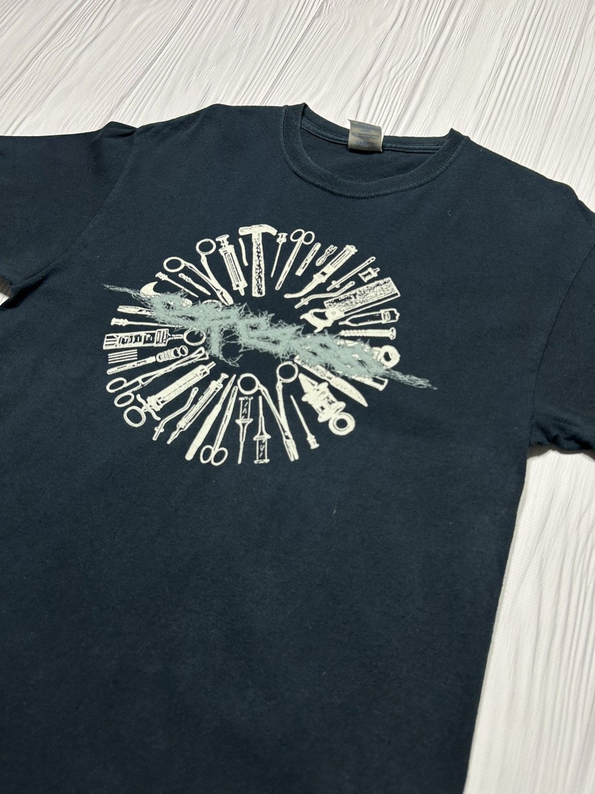 Band Tees Vintage Carcass In Grind We Trust Promo Metal T-Shirt Size US M / EU 48-50 / 2 - 5 Thumbnail