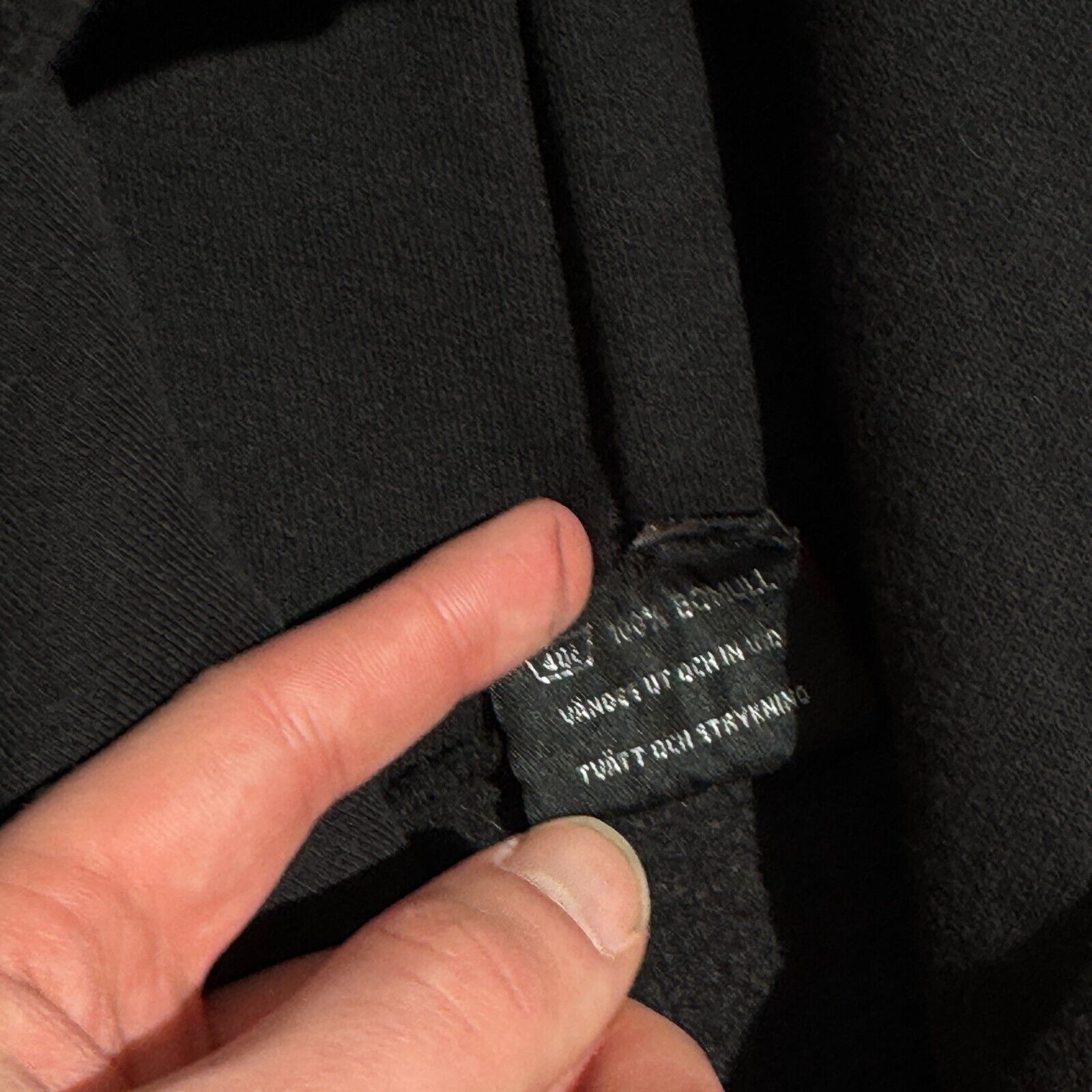 Vintage Vintage Black Cotton Hoodie Size S 90s Gambling Card Car Y2K Size US S / EU 44-46 / 1 - 7 Thumbnail
