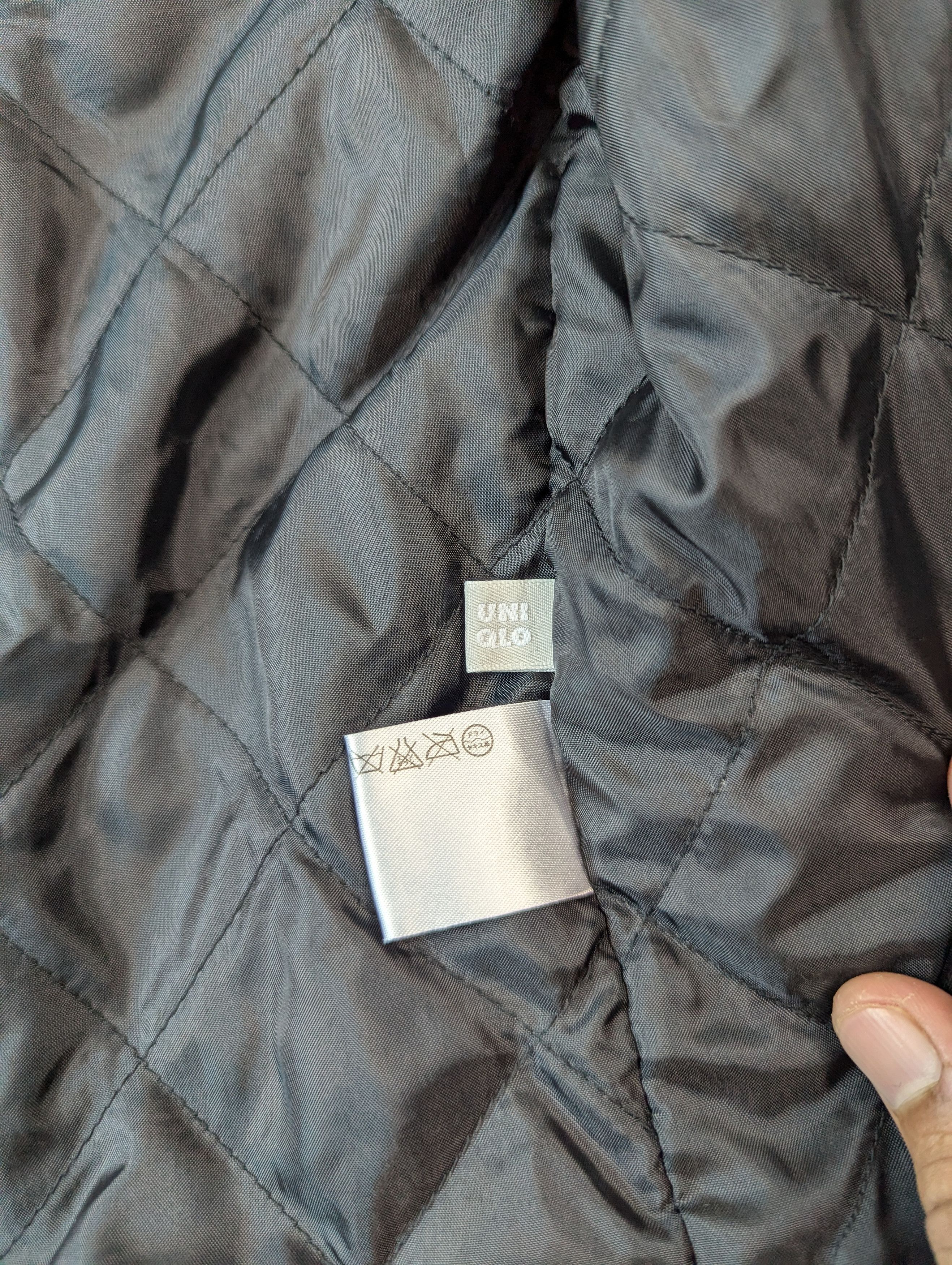 Japanese Brand Vintage Uniqlo Wool Quilted Checkered Flannel Jacket Size US L / EU 52-54 / 3 - 7 Thumbnail
