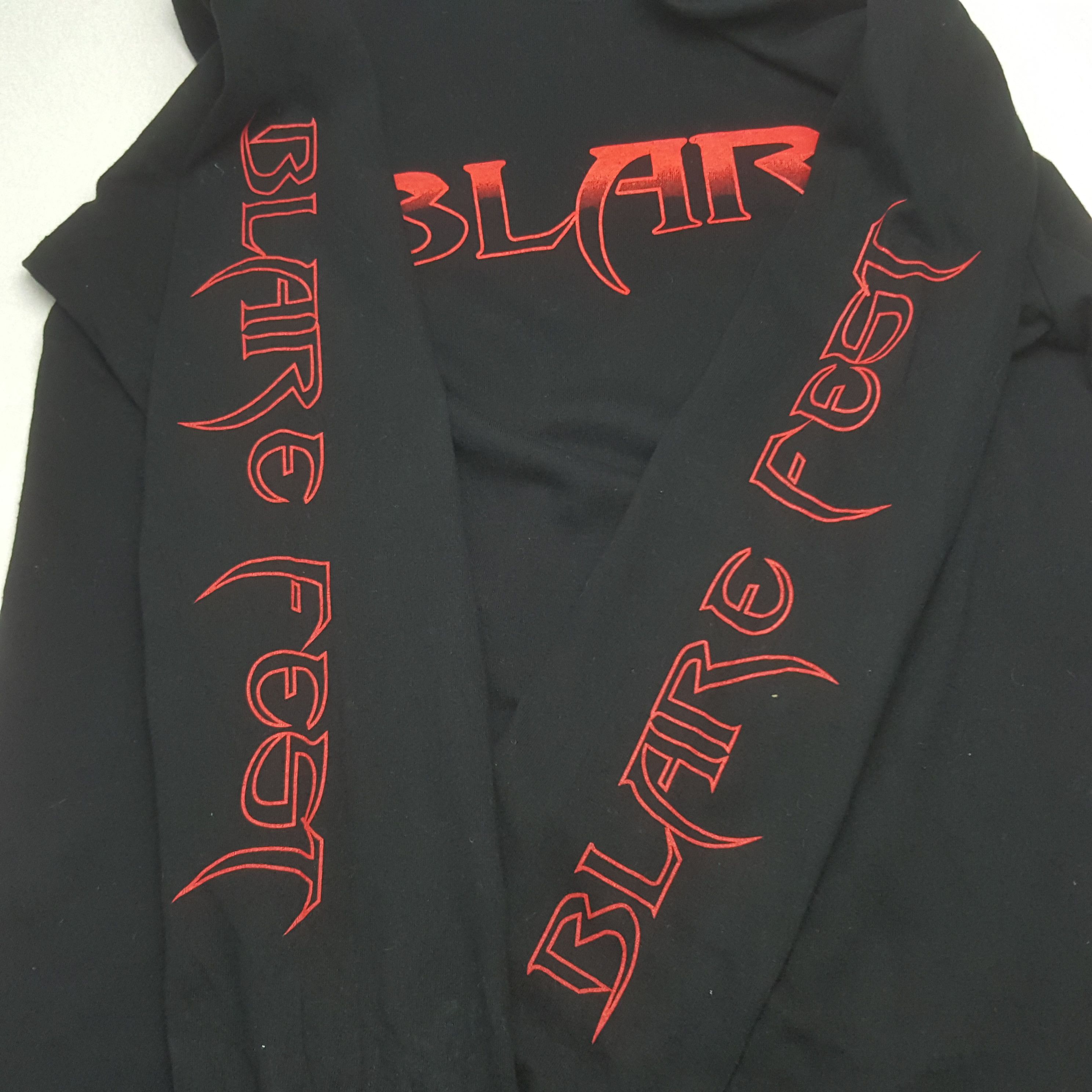 Band Tees Vintage Blare Fest American Rock Band Long Sleeve Tshirt Size US XL / EU 56 / 4 - 8 Thumbnail
