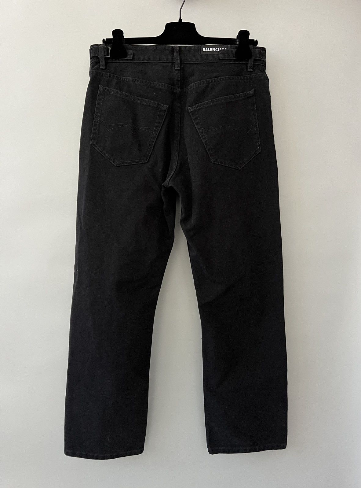 Balenciaga Balenciaga Destroyed Skater Jeans Size US 30 / EU 46 - 3 Thumbnail