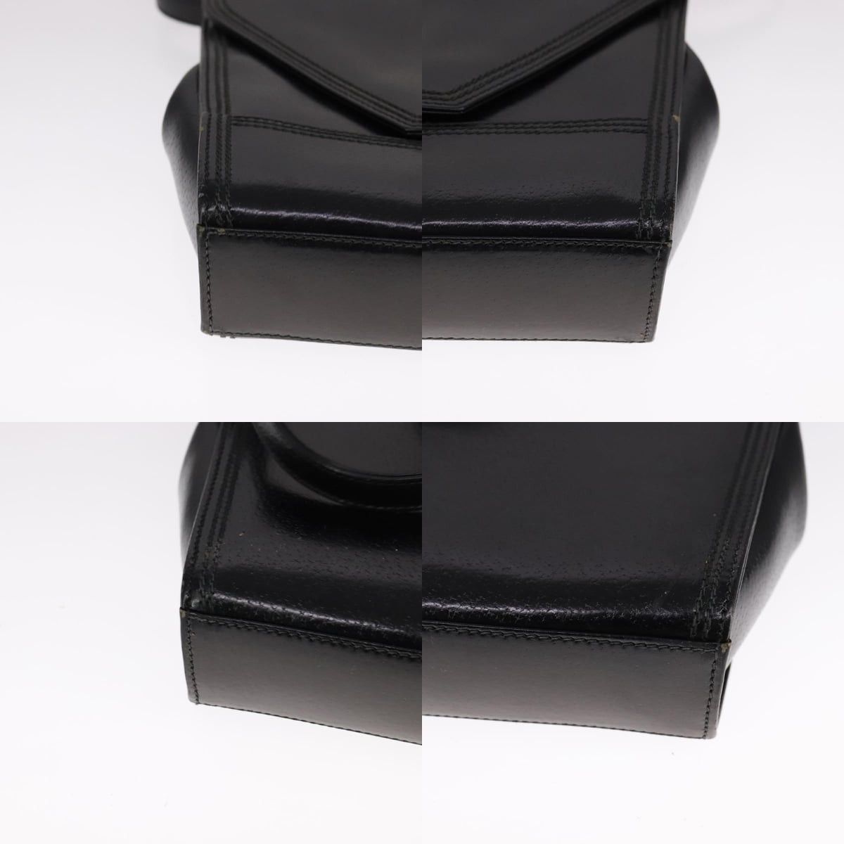 Gucci GUCCI Shoulder Bag Leather Black Size ONE SIZE - 10 Thumbnail