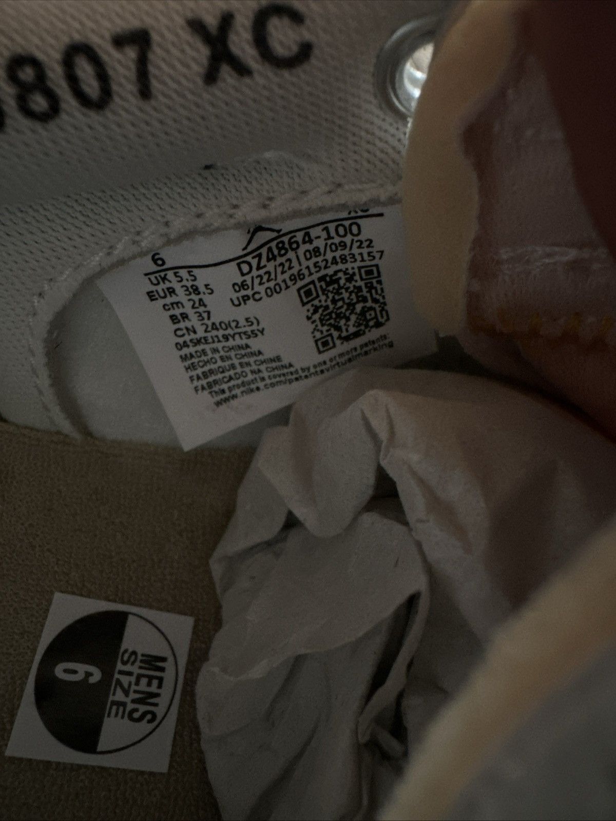 Nike × Union LA Nike x Union AJKO 1 Low SP White Navy Men’s Size 6 Size US 6 / EU 39 - 6 Thumbnail