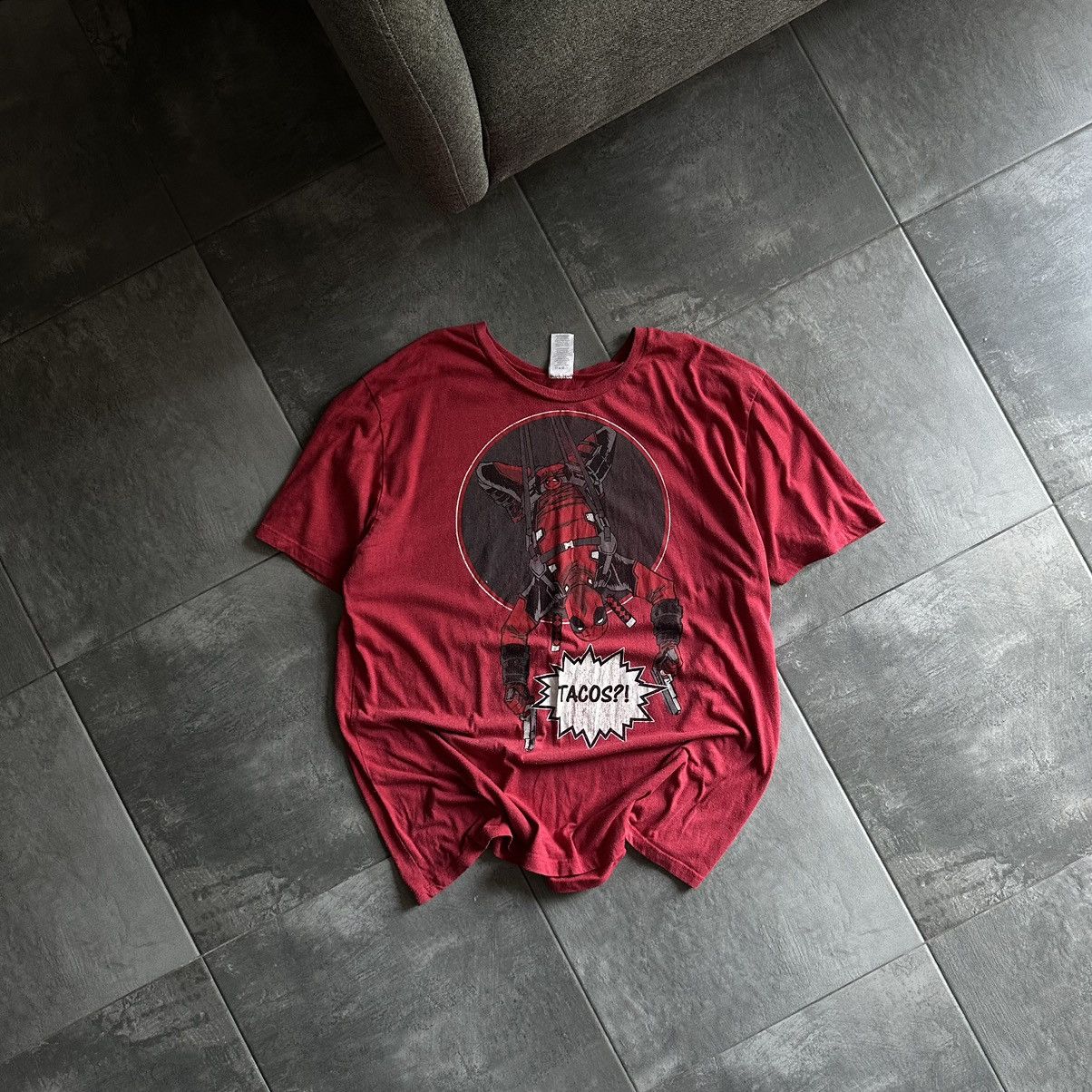 DC Comics × Vintage Vintage Dc Comics T-shirts Dead-pool Big Logo Cartoon Y2K Size US XXL / EU 58 / 5 - 1 Thumbnail