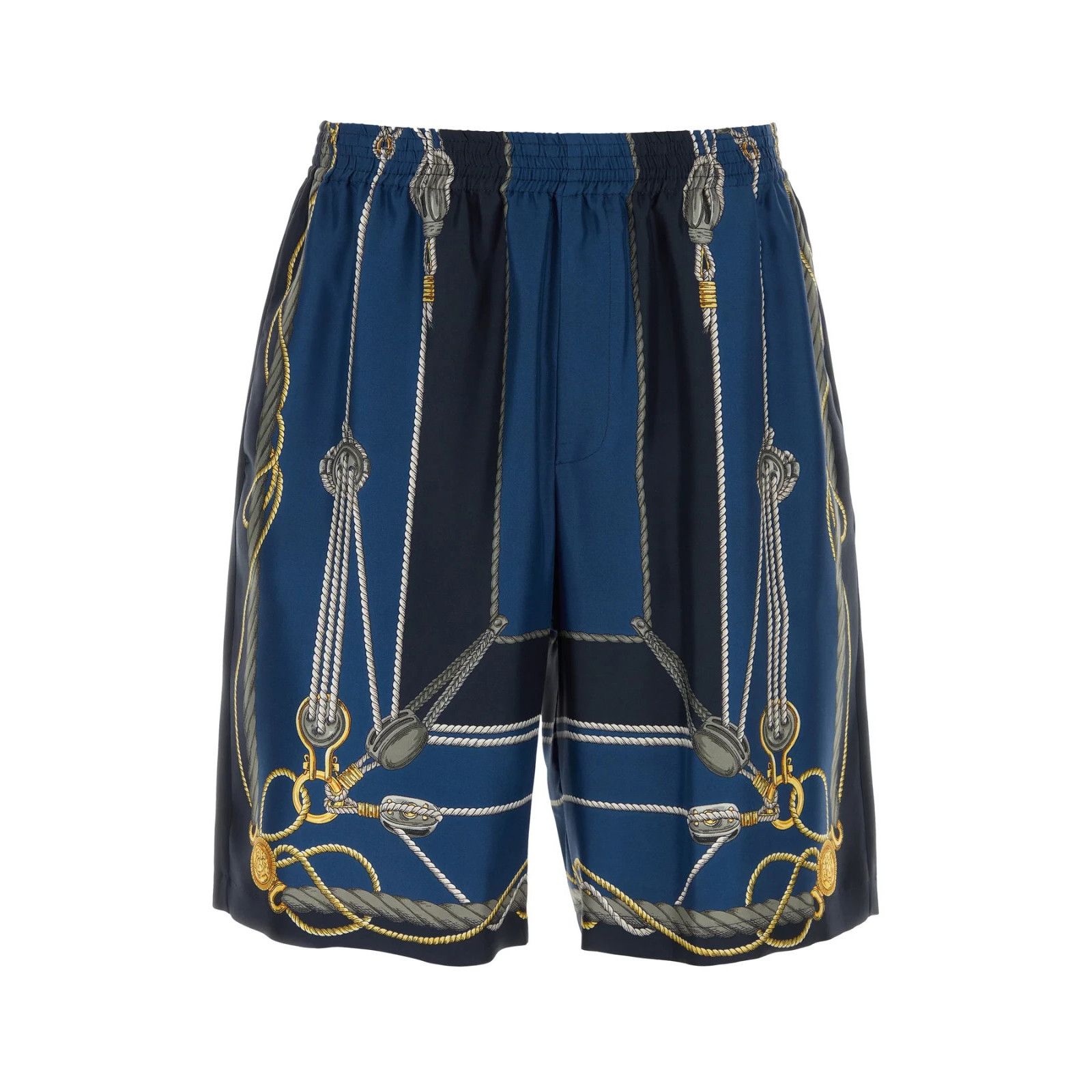 Versace VERSACE Printed Silk Bermuda Shorts New & Authentic (Men's s Size US 34 / EU 50 - 1 Thumbnail