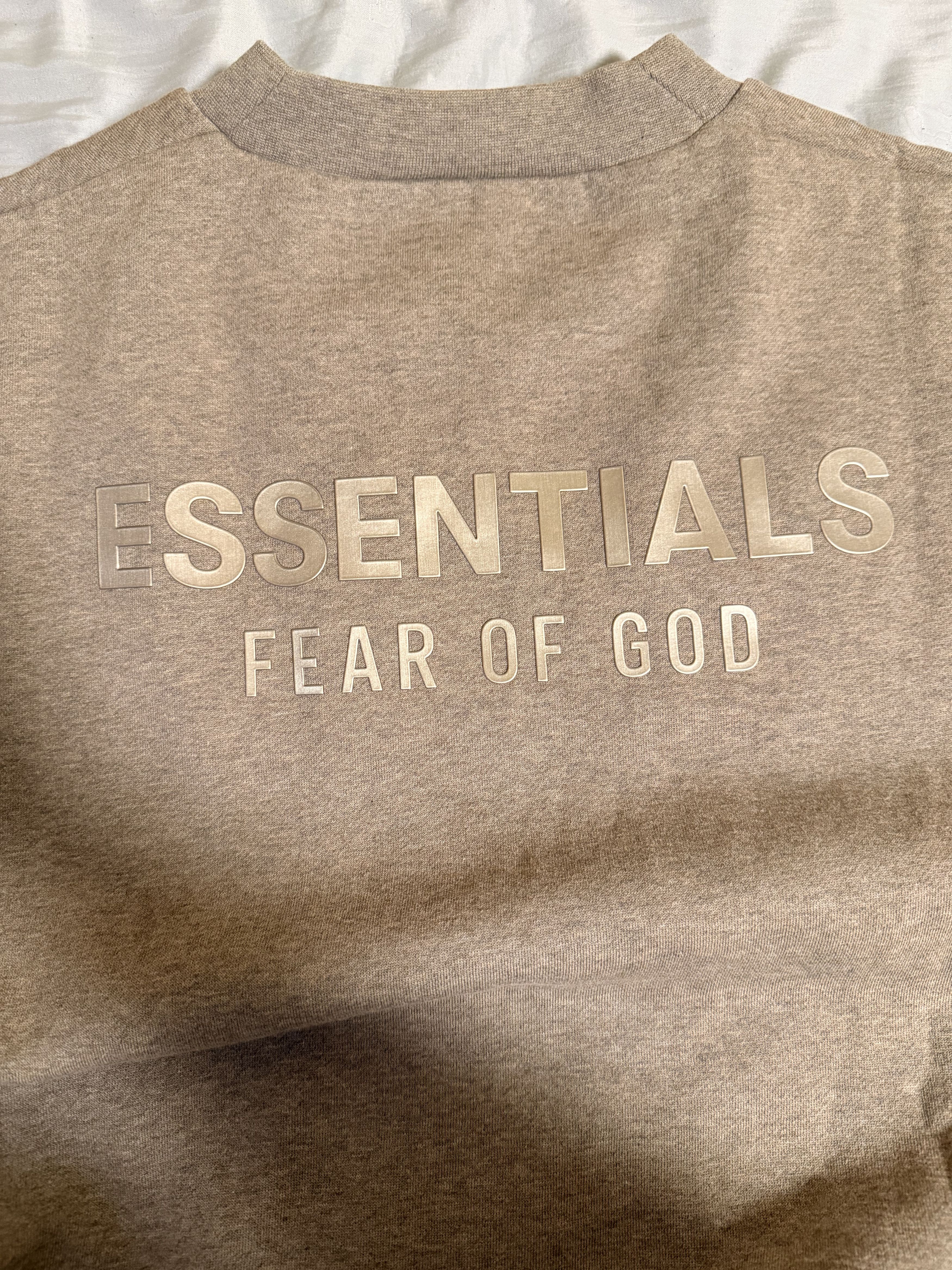 Essentials Fear Of God Classic Fleece Crewneck Size US L / EU 52-54 / 3 - 2 Thumbnail