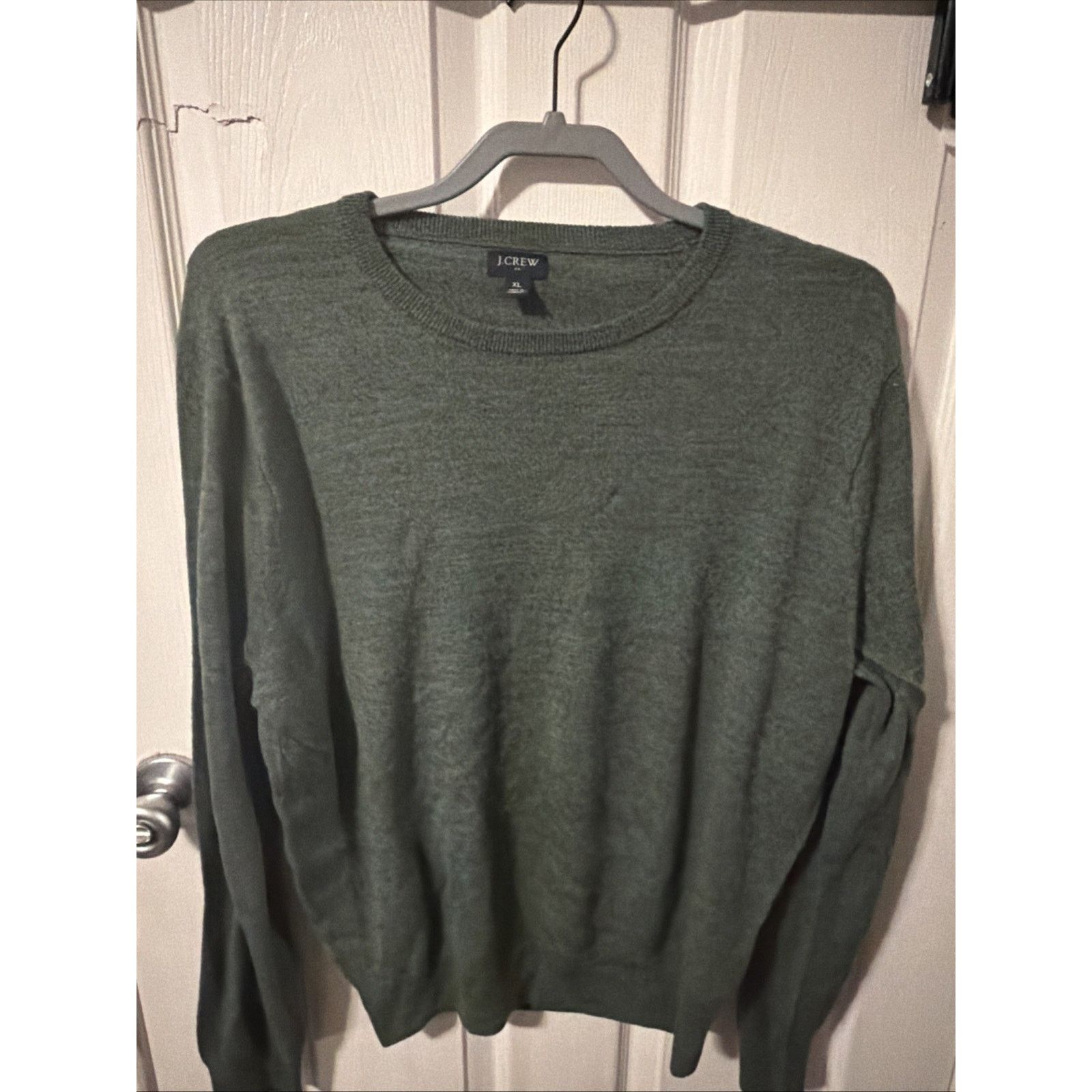 J.Crew J.Crew Men's Emerald Green Knit Pullover Sweater XL Size US XL / EU 56 / 4 - 6 Thumbnail