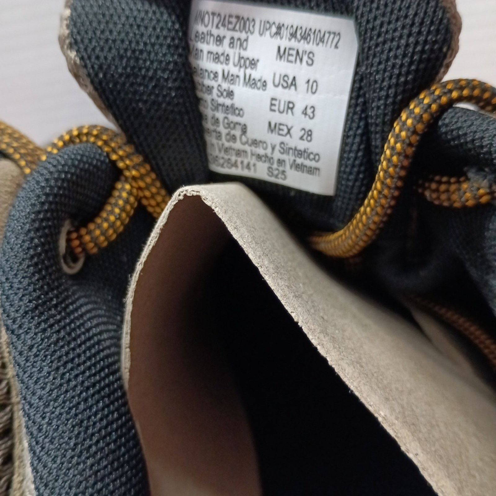 Other Ozark Trail Men Hiking Shoes Size 10 Low Hiker Taupe Leather Size US 10 / EU 43 - 6 Thumbnail