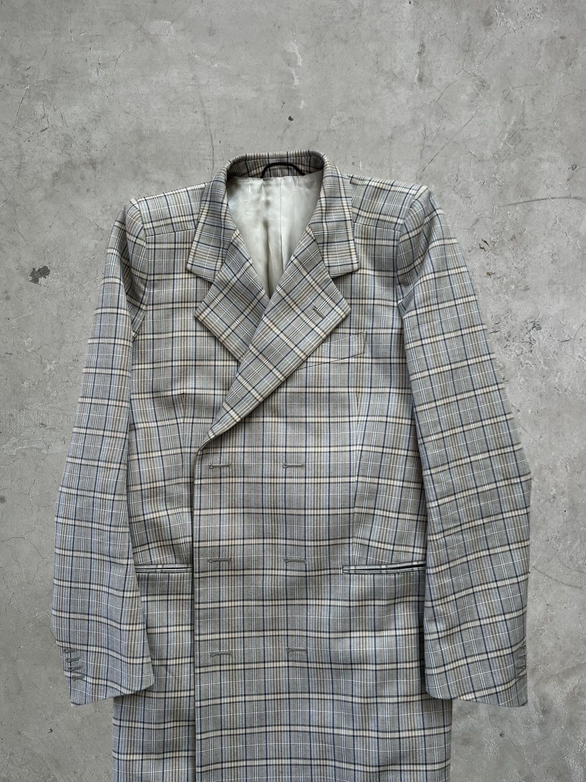 Balenciaga SS/17 Balenciaga Plaid Trench Coat Size US S / EU 44-46 / 1 - 3 Thumbnail