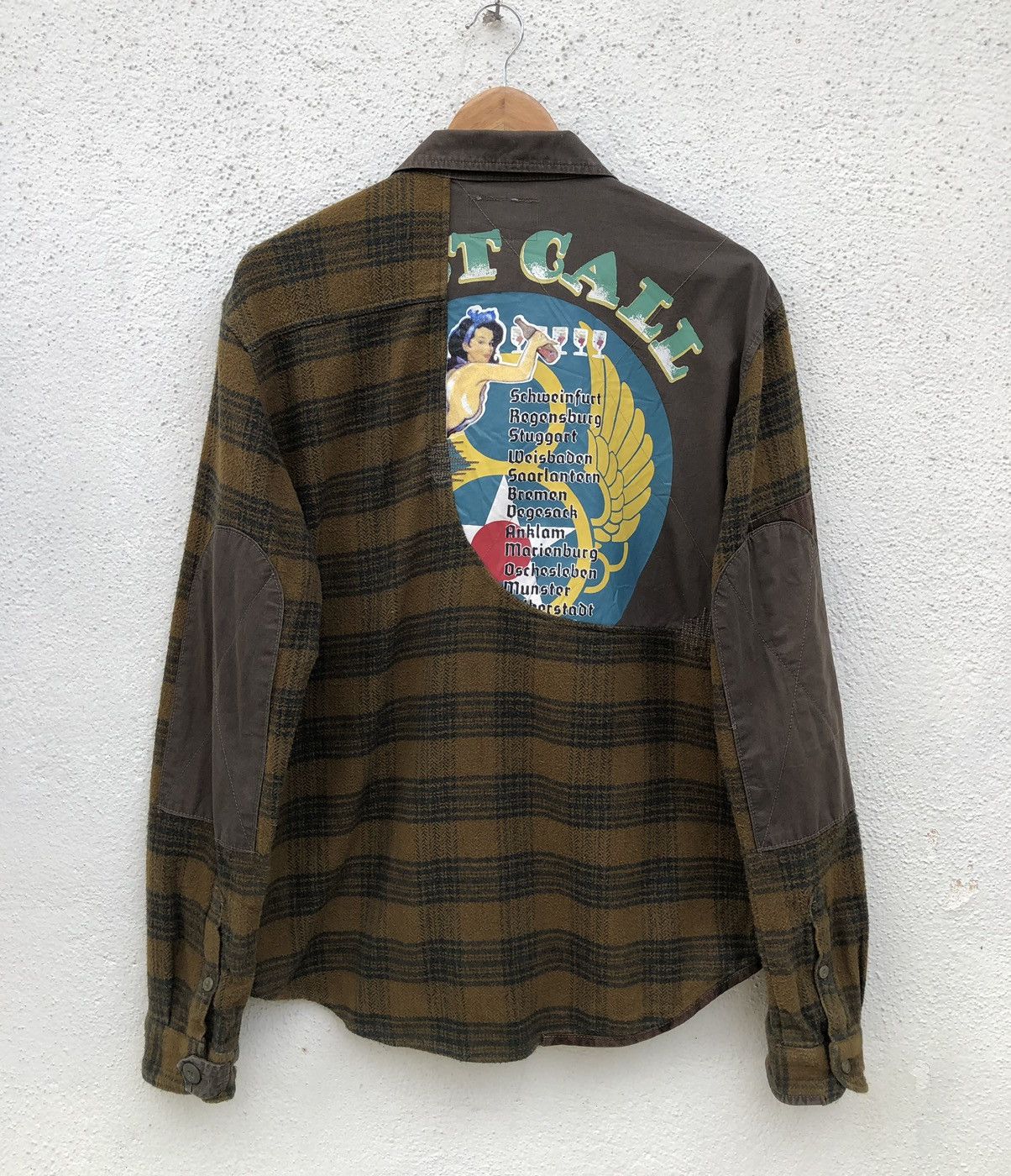 Avirex AVIREX 6185085 Cotton Flannel Military Utility Shirt Size US L / EU 52-54 / 3 - 3 Thumbnail