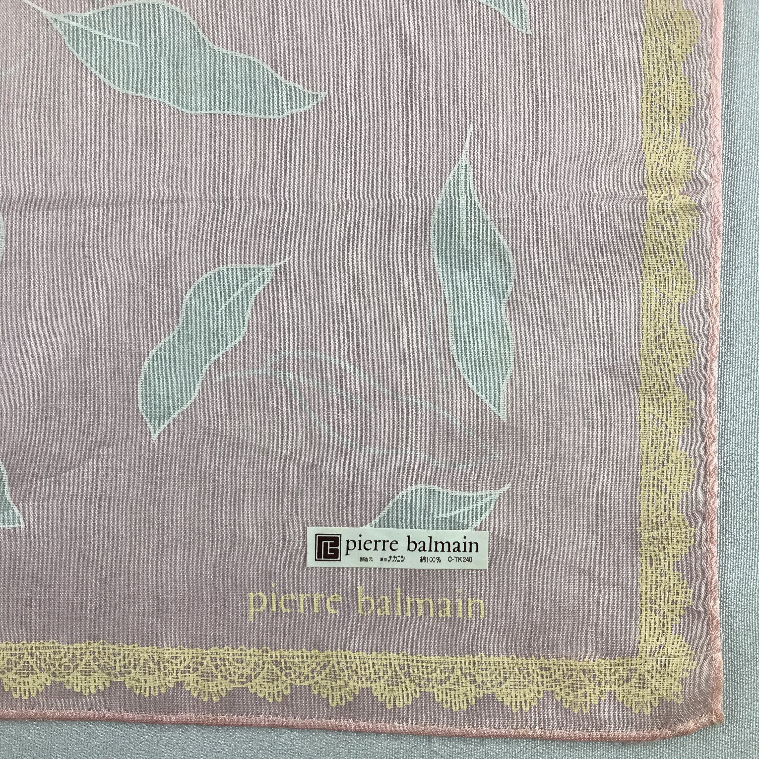 Pierre Balmain Pierre Balmain Handkerchief / Bandana / Neckerchief C599 Size ONE SIZE - 5 Thumbnail