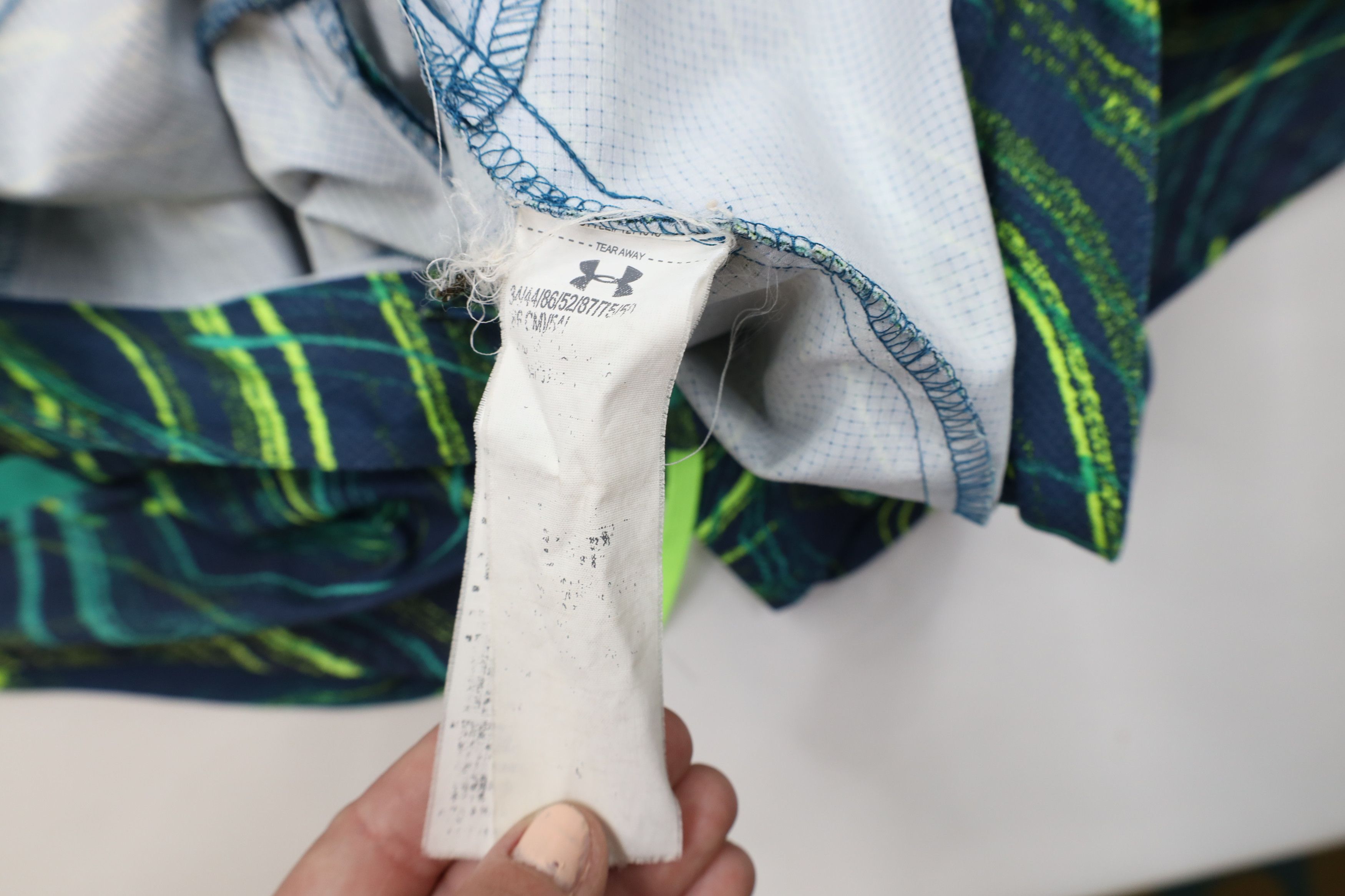 Under Armour Under Armour Fit Abstract Swimming Board Shorts Trunks Size US 34 / EU 50 - 10 Thumbnail