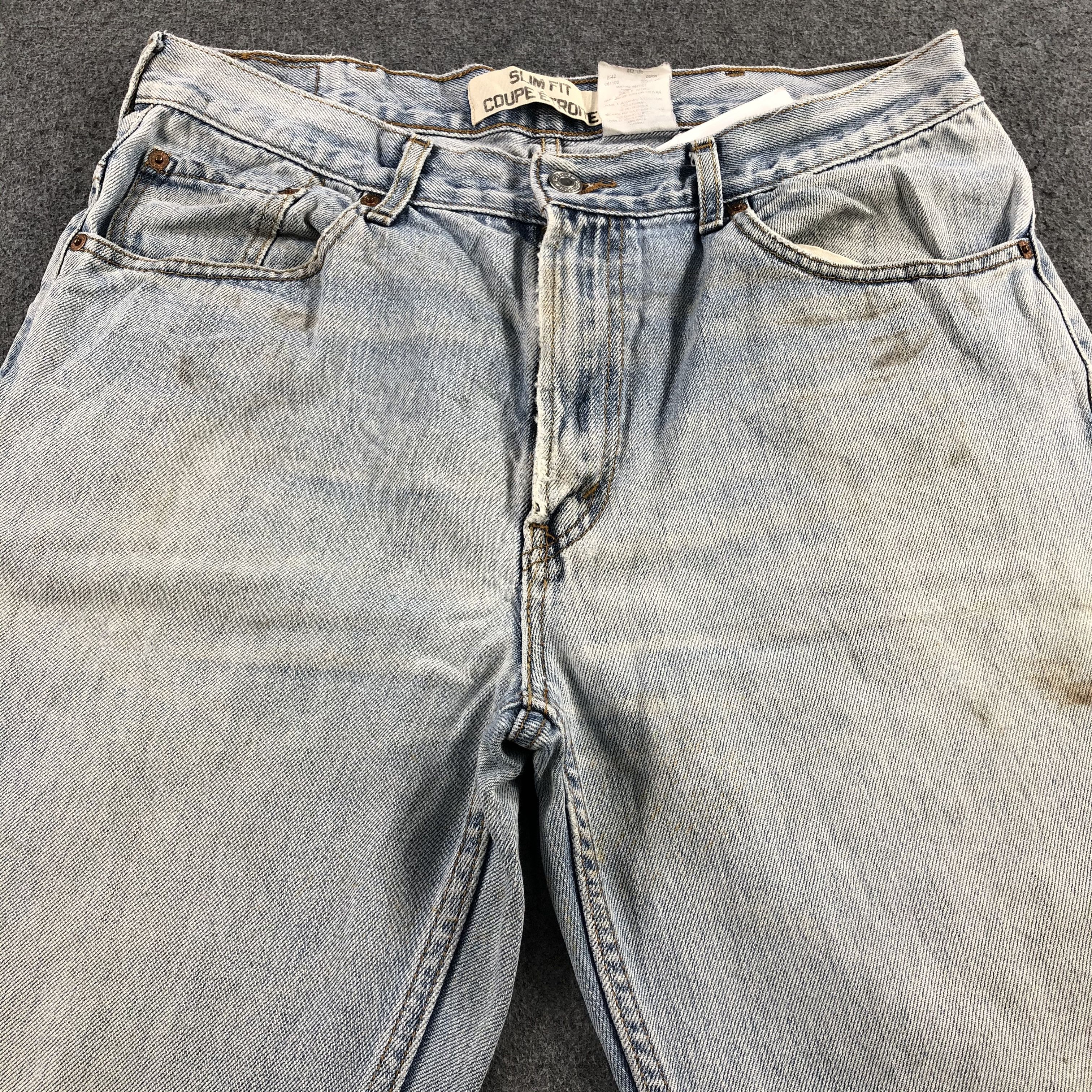 Levi's Vintage Light Wash Levis Jeans-J2059 Size US 34 / EU 50 - 3 Thumbnail