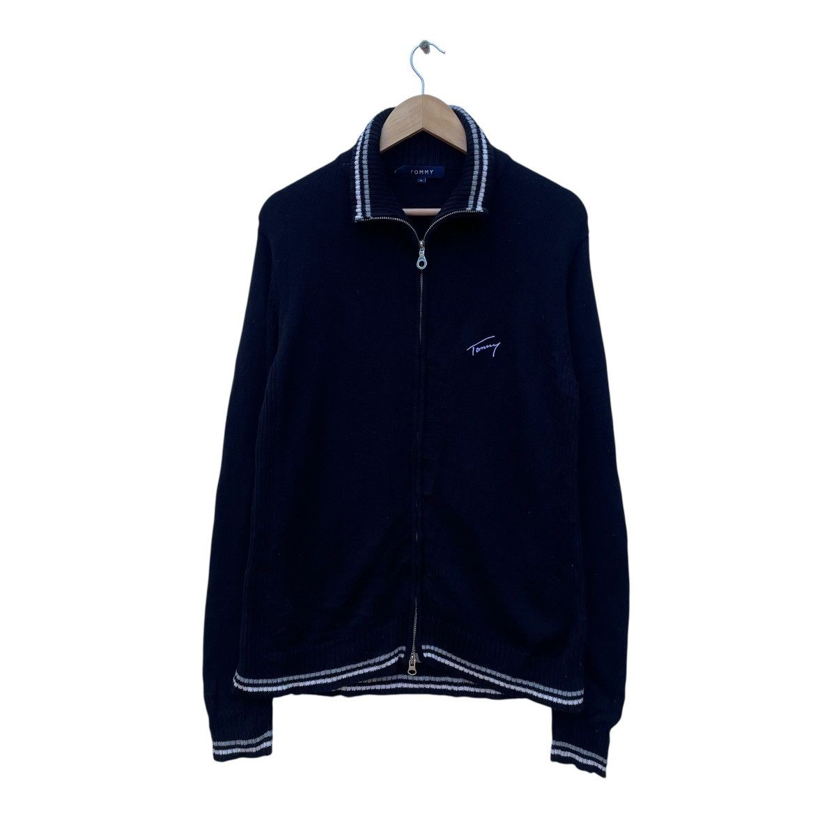 Tommy Hilfiger 💥Vintage Tommy Hilfiger Zipper Up Jacket Size US M / EU 48-50 / 2 - 1 Thumbnail