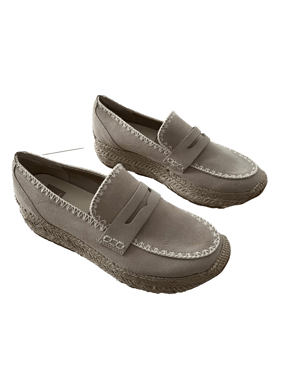Dolce Vita Dolce Vita Jalia Platform Suede Shoes Loafers Dune ( 10 ) Size US 10 / IT 40 - 2 Thumbnail