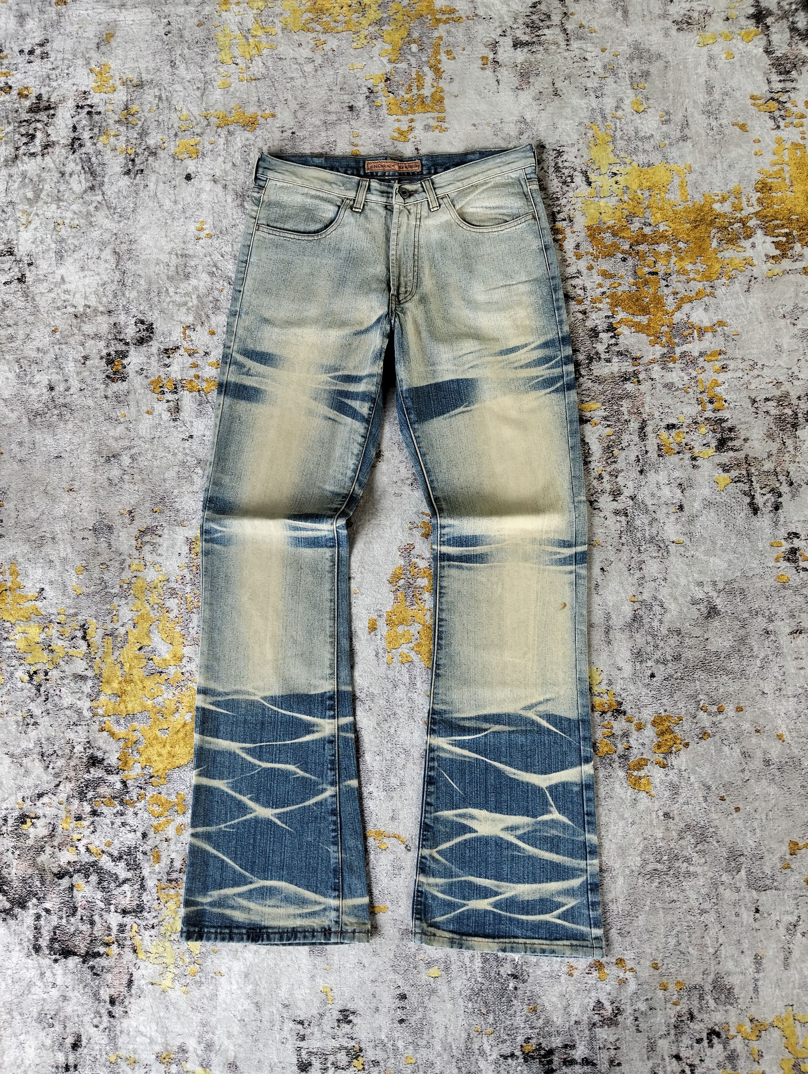 Japanese Brand × Tornado Mart 2000s Tornado Mart Flared Clawmark