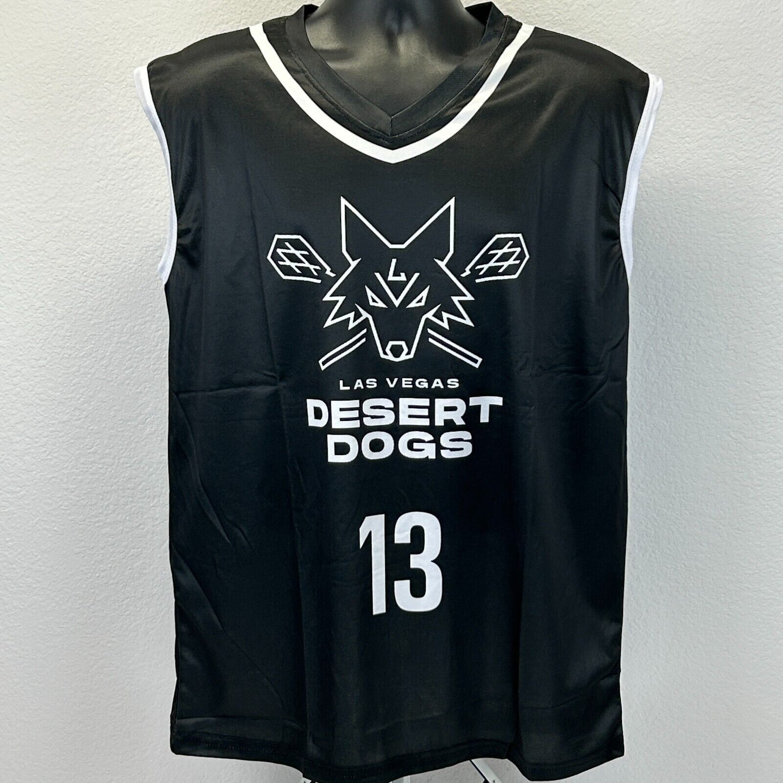Other Las Vegas Desert Dogs Steve Nash Jersey Lacrosse NLL Black L Size US L / EU 52-54 / 3 - 2 Thumbnail