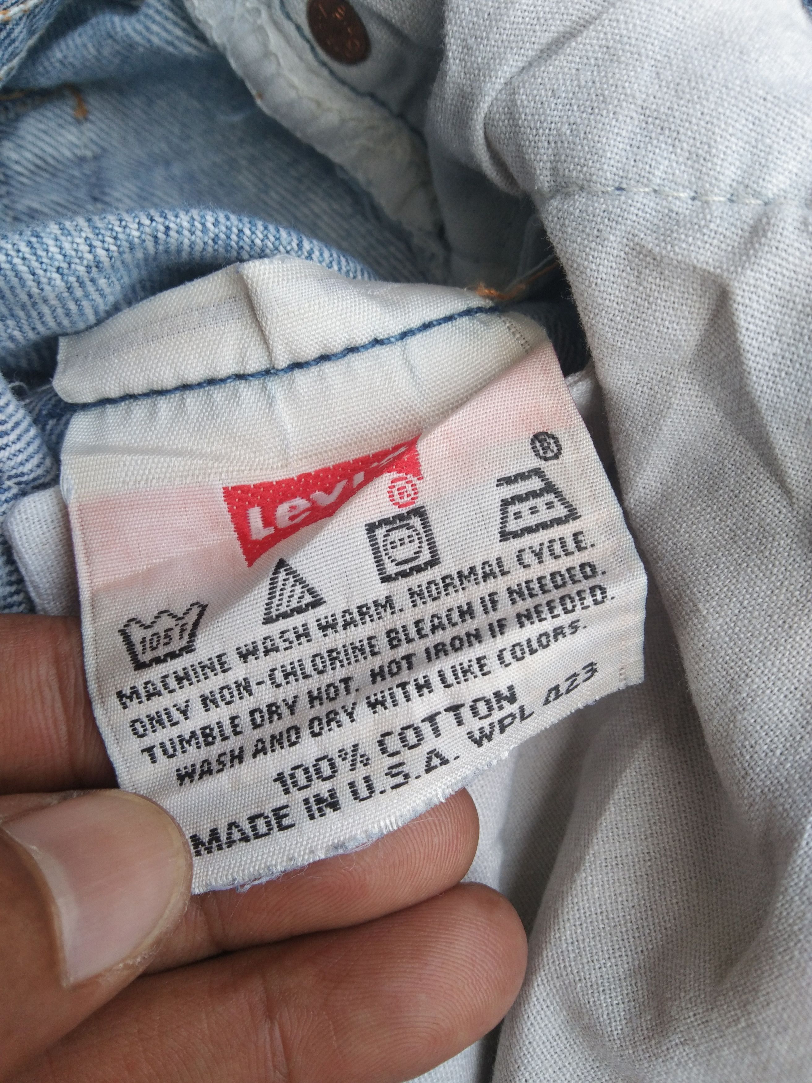 Levi's Vintage Levi's 501 Made In USA Painter Distressed Jeans Size US 34 / EU 50 - 12 Thumbnail