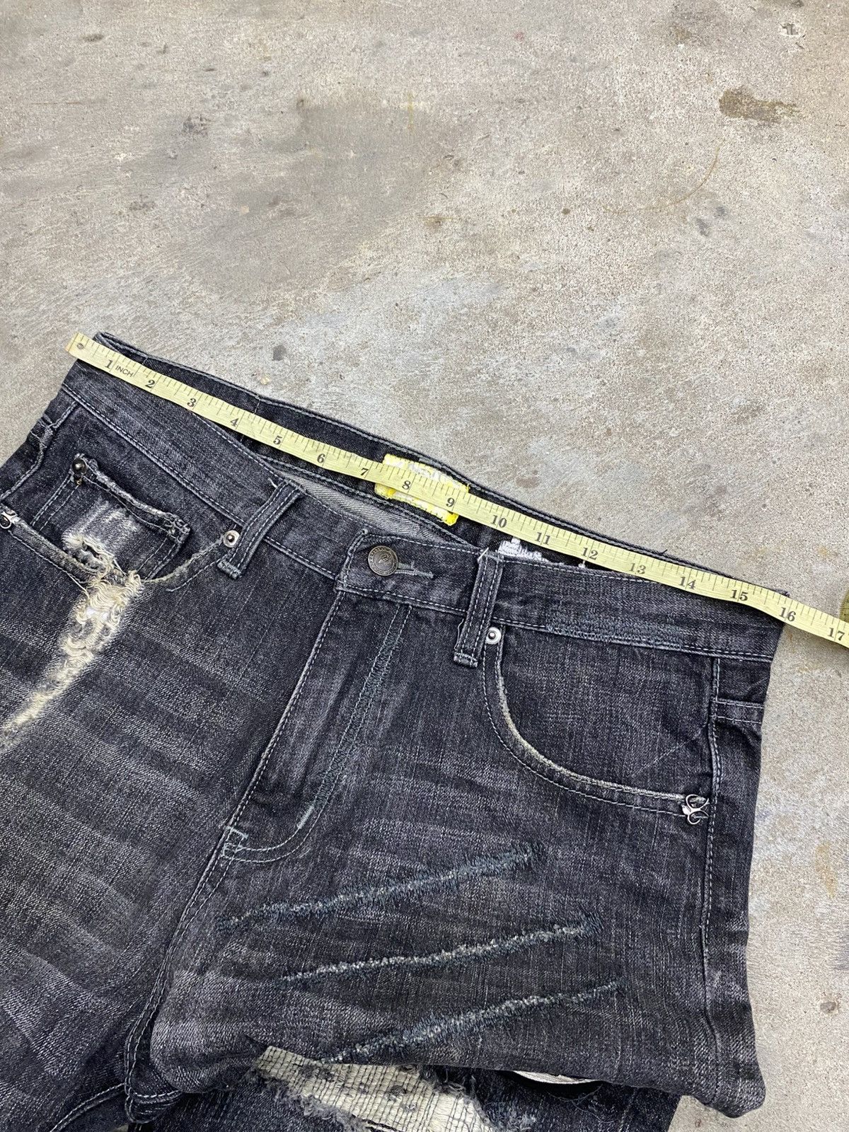If Six Was Nine × Le Grande Bleu (L.G.B.) 💥bindding offer💥 japan grunge distress violent survival pant Size US 32 / EU 48 - 11 Thumbnail