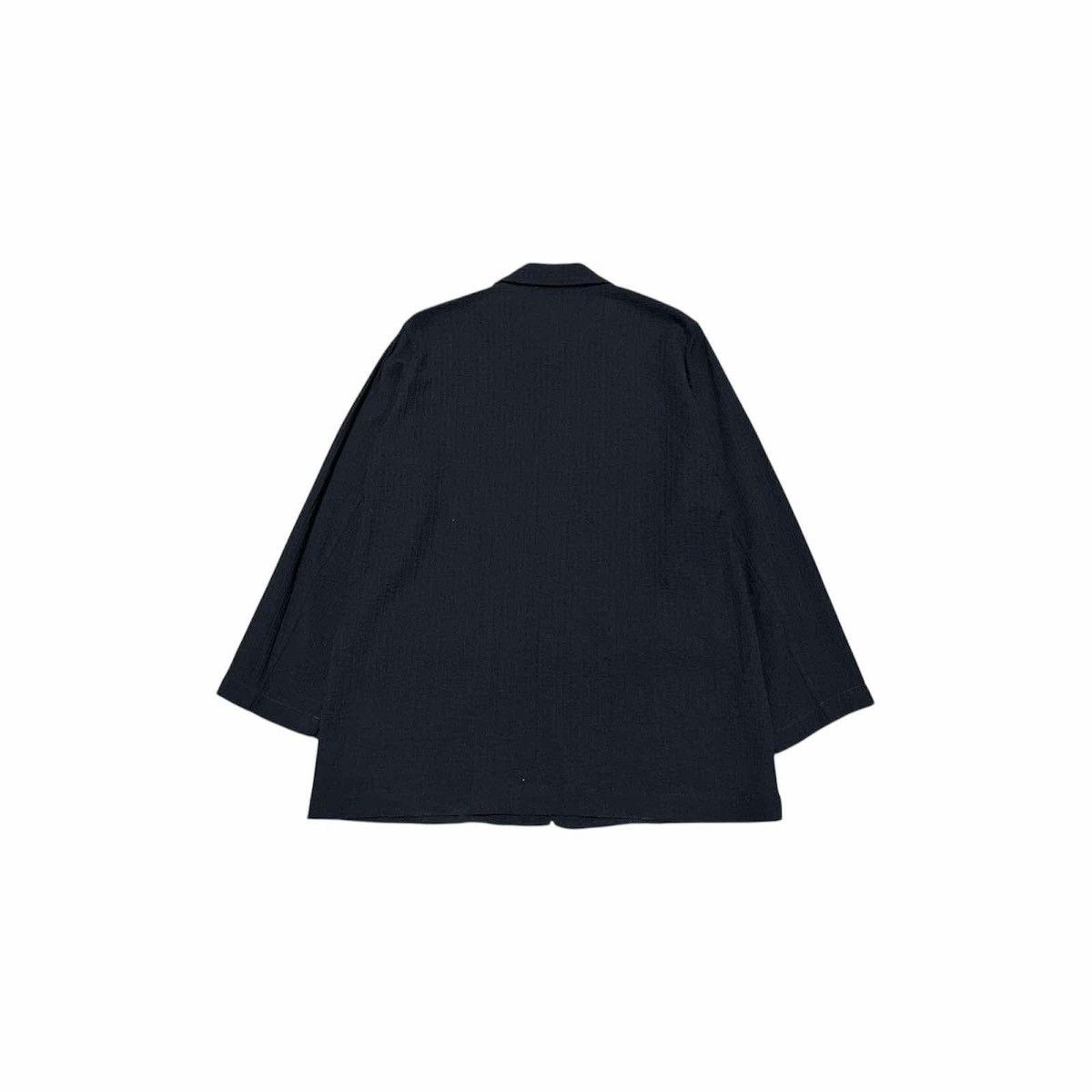 Tete Homme 🔥Rare Vintage Tete Homme By Issey Miyake Pleats Shirt Jacket Size US L / EU 52-54 / 3 - 5 Thumbnail