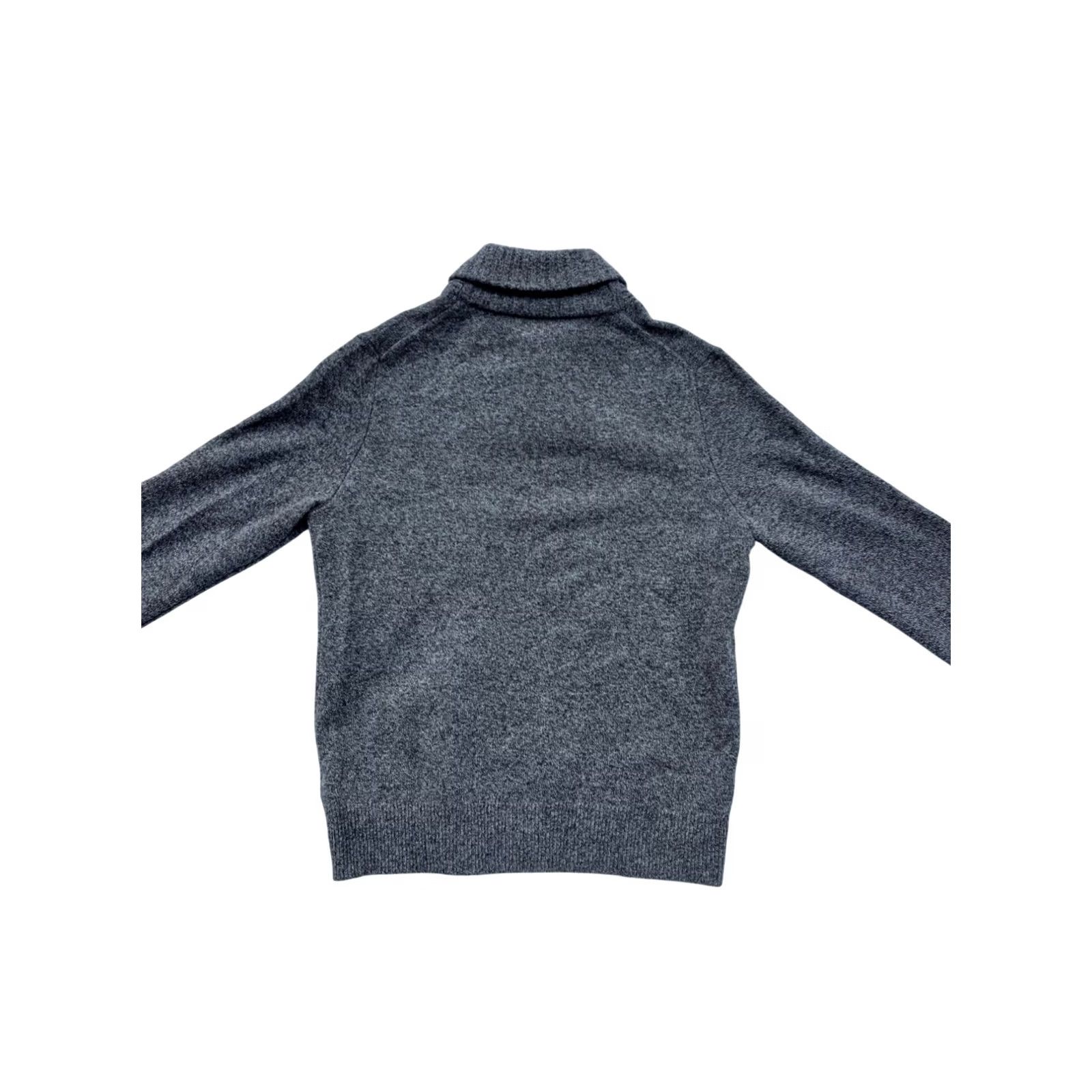 J.Crew J.Crew Lambswool Shawl Collar Sweater L Brown Heather Mens Size US L / EU 52-54 / 3 - 2 Thumbnail