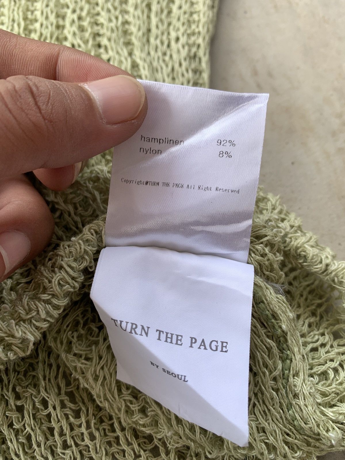 Other Turn The Page by Seoul A ripped knit top with a wild look Size M / US 6-8 / IT 42-44 - 11 Thumbnail