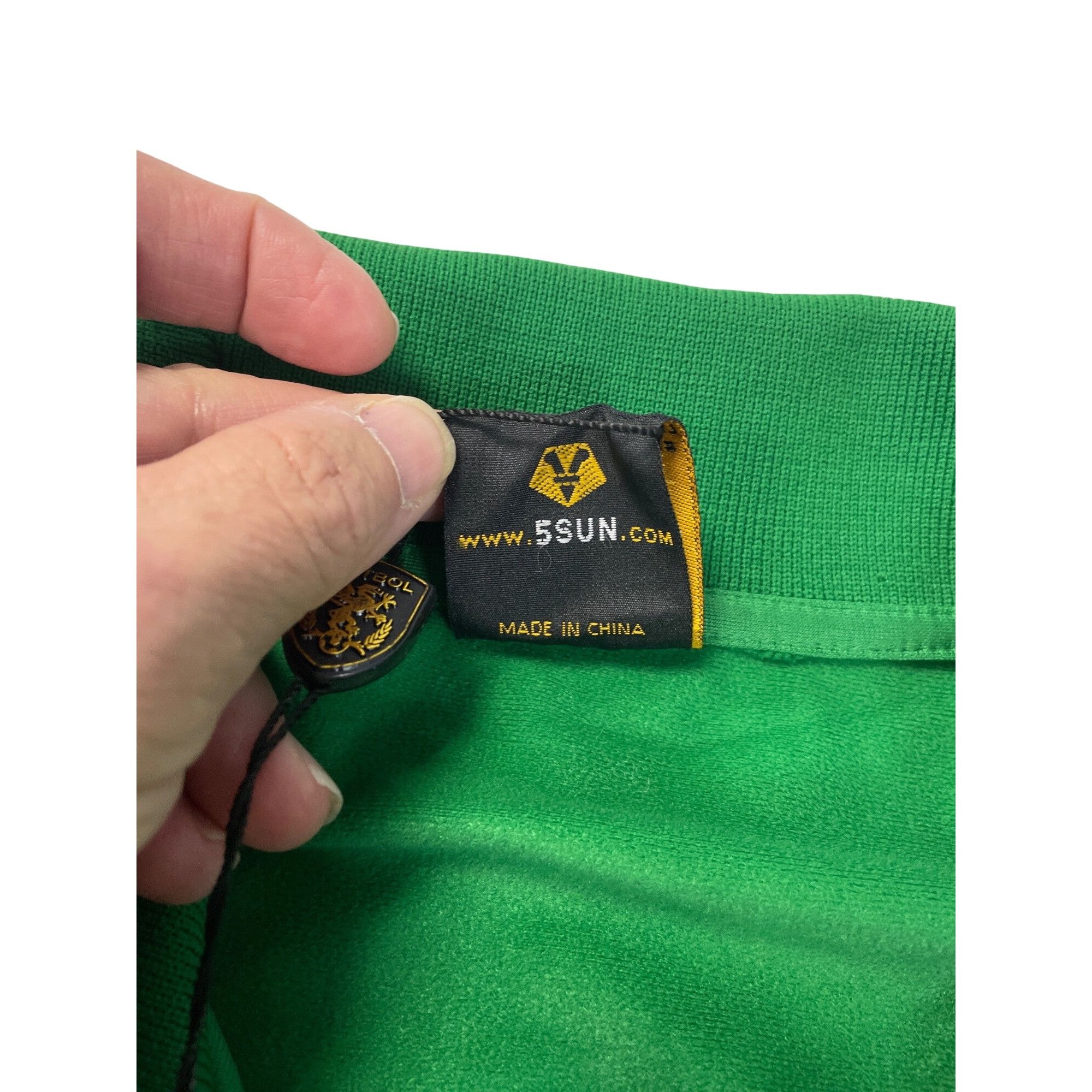 Other Fifth Sun Brazil mens green full zip track varsity jacket Sz Size US XL / EU 56 / 4 - 7 Thumbnail