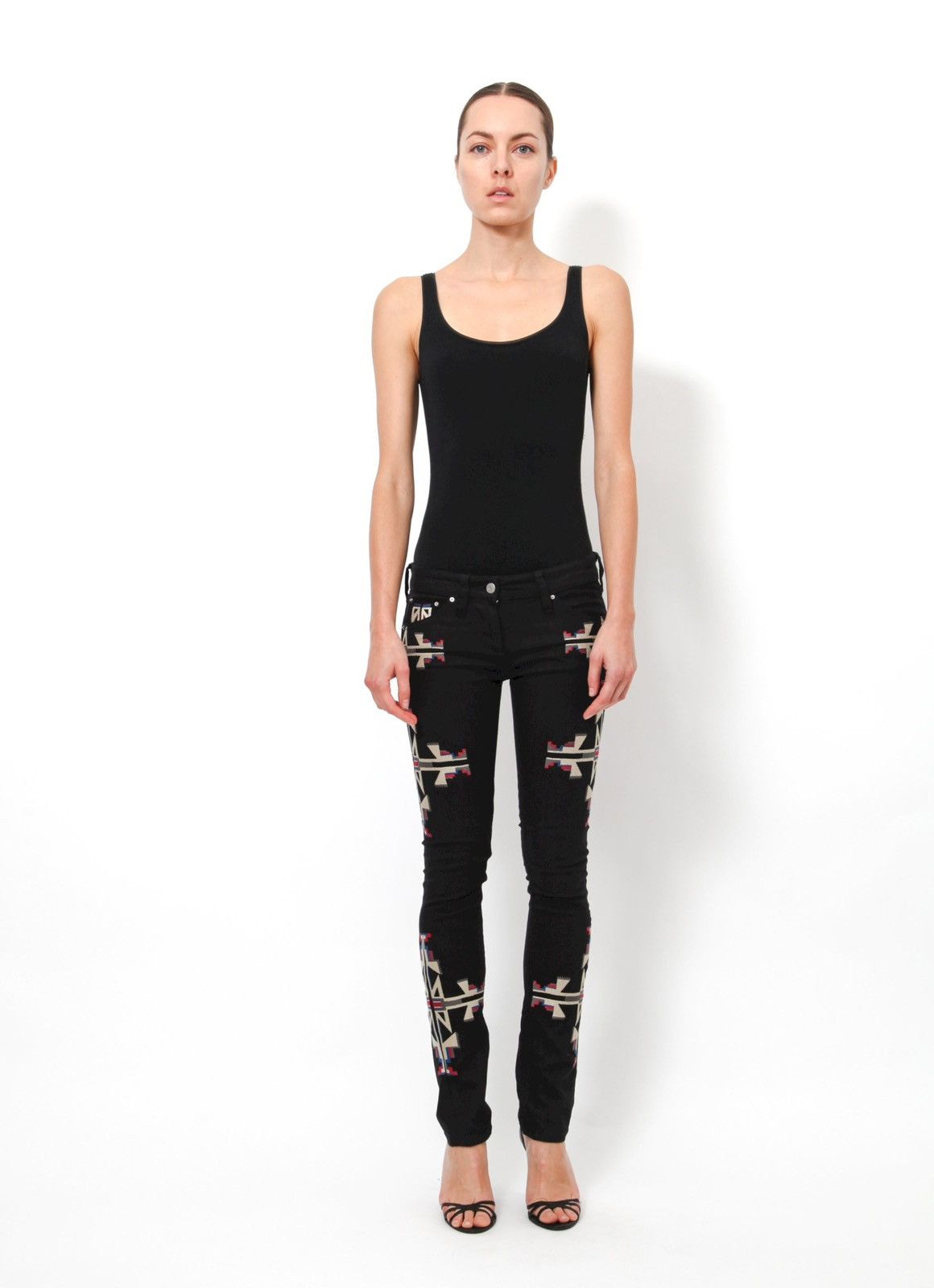 Isabel Marant Navajo Jeans F/W 2011 Runway RARE Size 26" / US 2 / IT 38 - 5 Thumbnail