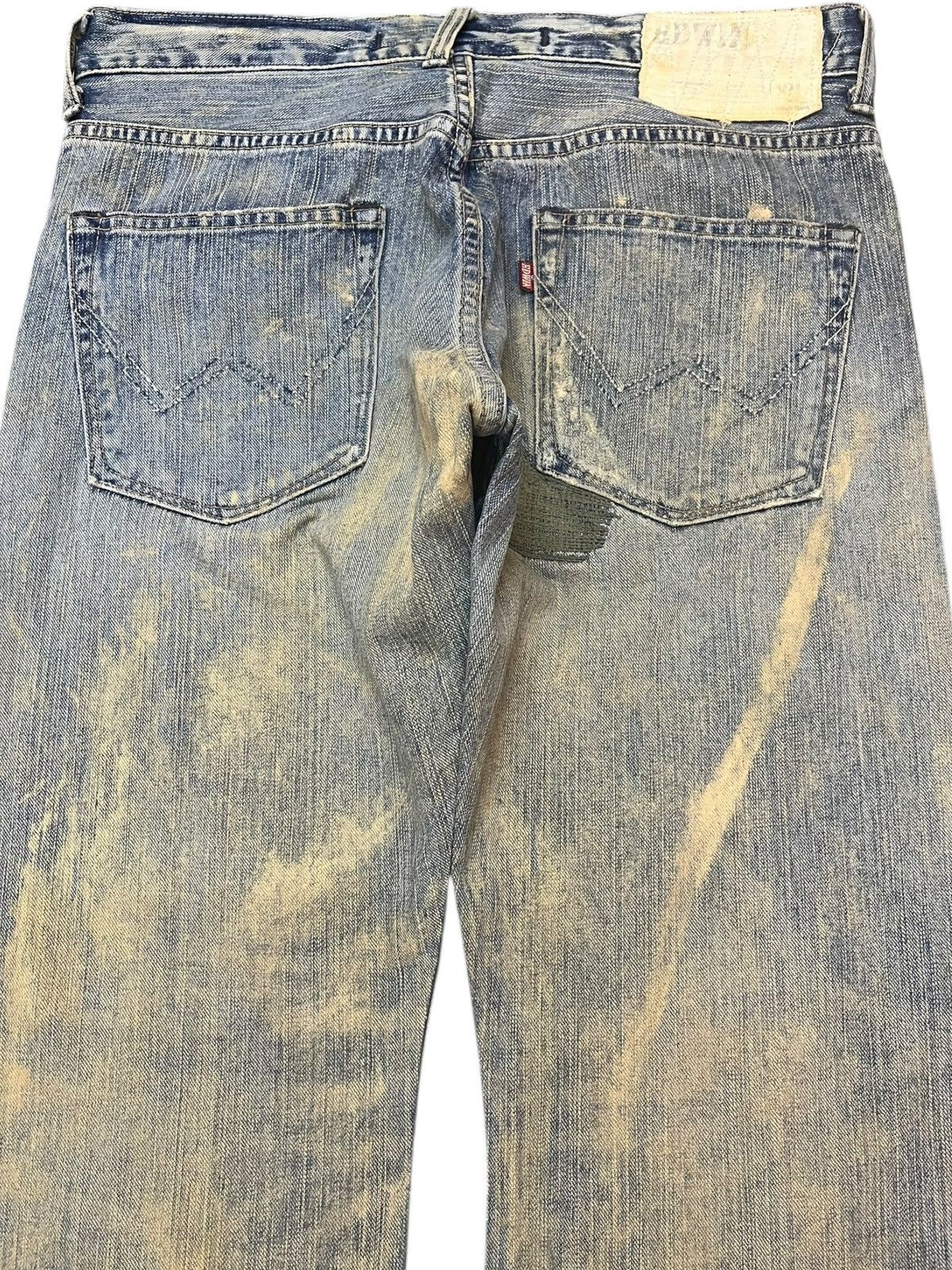 Edwin Vintage Edwin Exclusive Vintage Mudwash Patchwork Denim Size US 32 / EU 48 - 7 Thumbnail