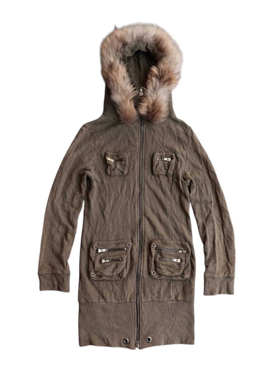 Le Grande Bleu (L.G.B.) Japanese vibran sparkl real fur L.G.B style cargo pocket Size S / US 4 / IT 40 - 3 Thumbnail
