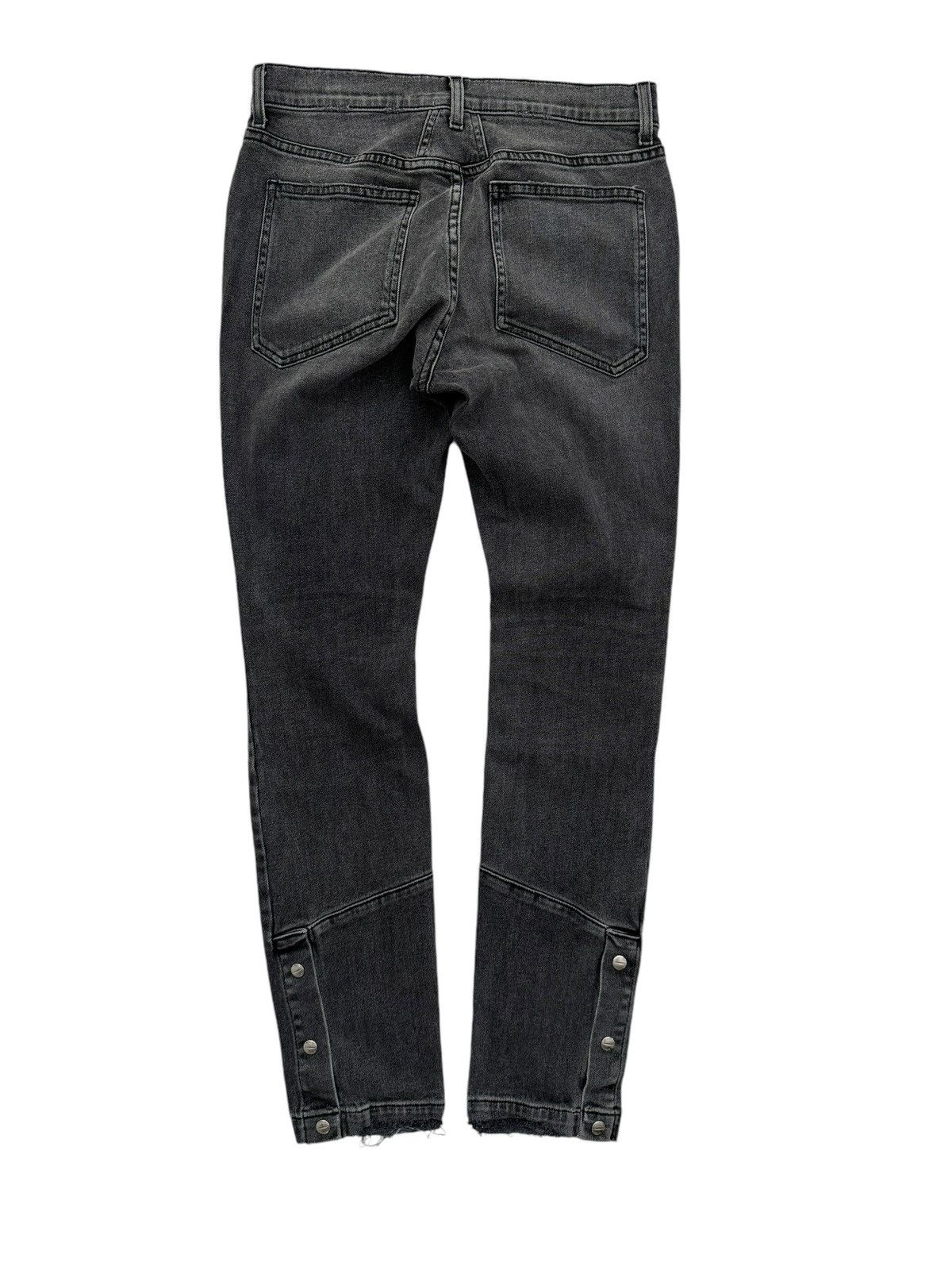 Rhude Pill Snap Leg Grey Denim Size US 32 / EU 48 - 4 Thumbnail