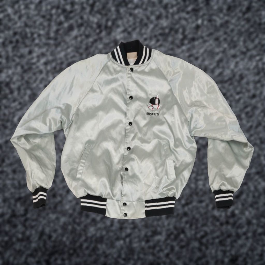 Vintage Gary Yamamoto Jacke Angelköder Satin Hoodie Herren Größe M RAR