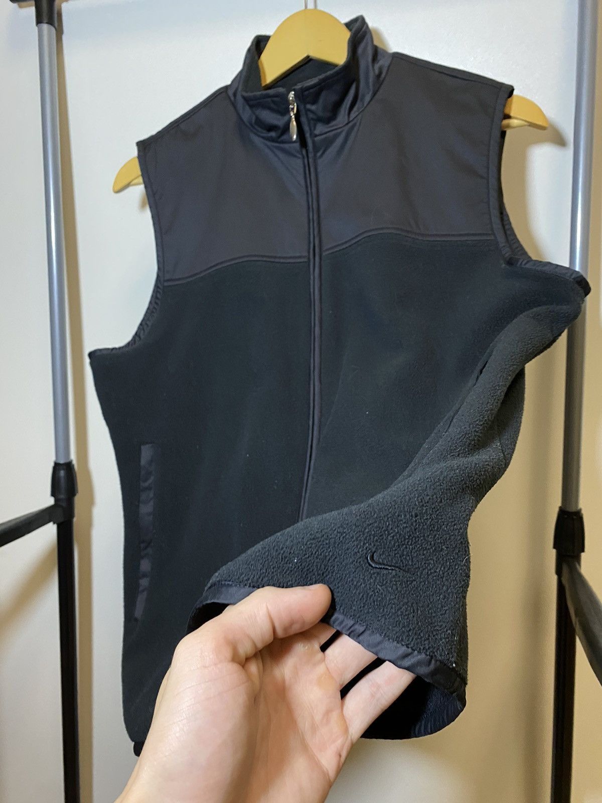 Nike Vintage Nike fleece vest - Size L Size L / US 10 / IT 46 - 2 Thumbnail