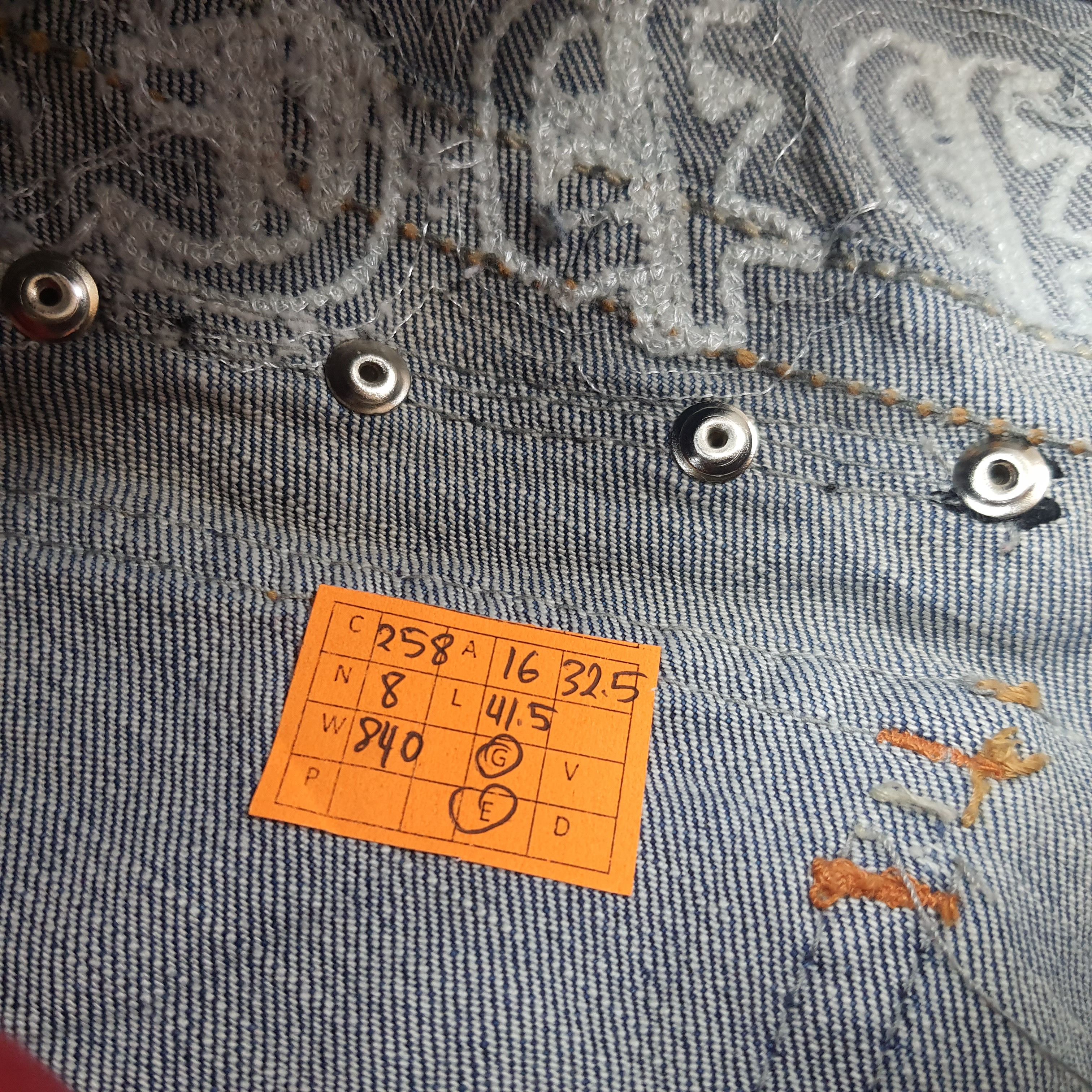 Japanese Brand Vintage Red Pepper Japan Denim Y2K Aesthetic C258N8 Size US 32 / EU 48 - 13 Thumbnail