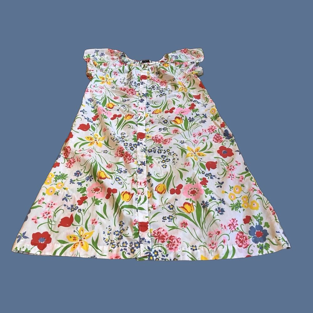 Vintage VINTAGE Buzz About By Rosemary Long House Dress Kaftan One Size Floral Womens Size ONE SIZE - 1 Thumbnail