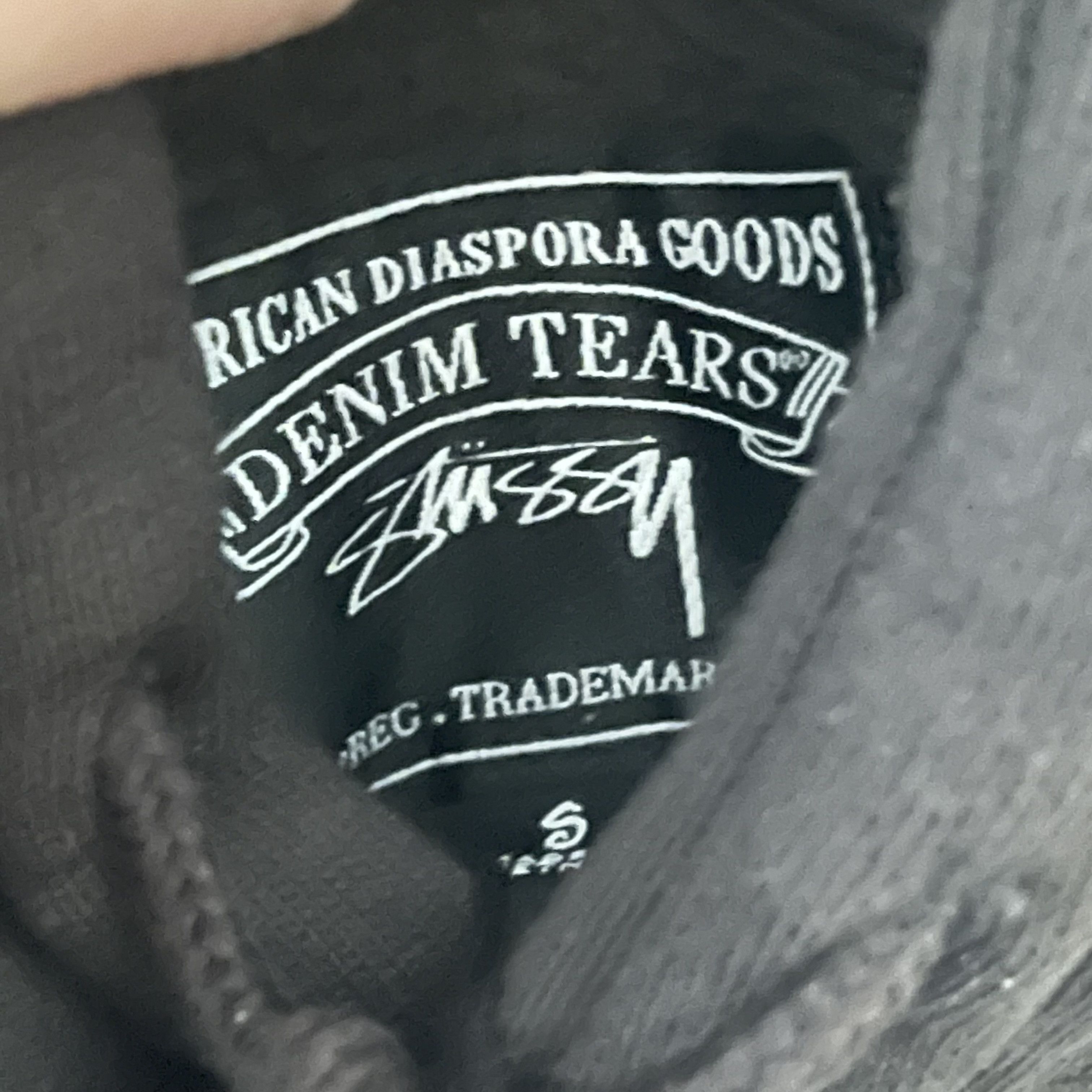 DENIM TEARS × Stussy Never Renege Logo Hoodie Size US S / EU 44-46 / 1 - 8 Thumbnail