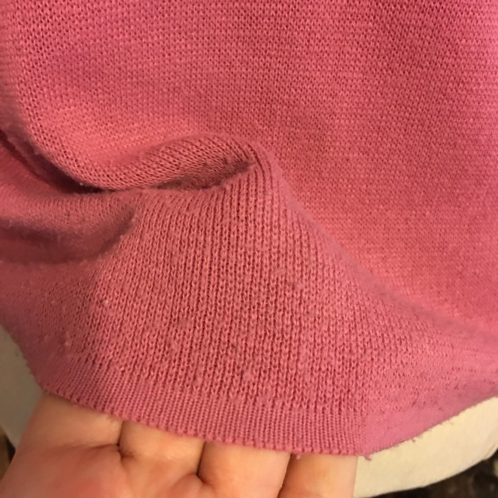 Vintage Vintage Ellemenno rose pink scoop neck sweater L Size L / US 10 / IT 46 - 6 Thumbnail