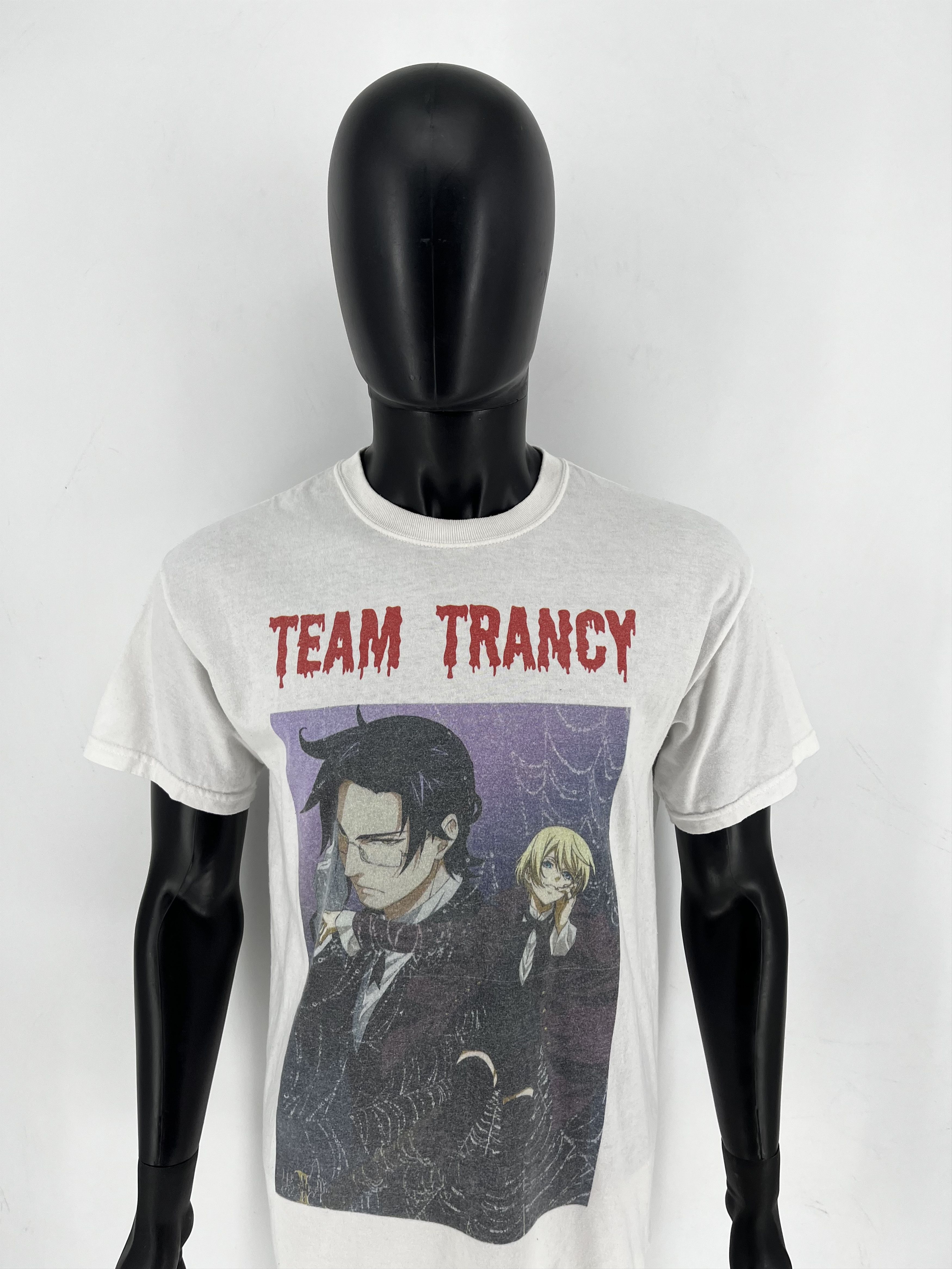 Anime Team Trancy Anime Tee – , White Graphic, Black Butler Size US M / EU 48-50 / 2 - 1 Thumbnail
