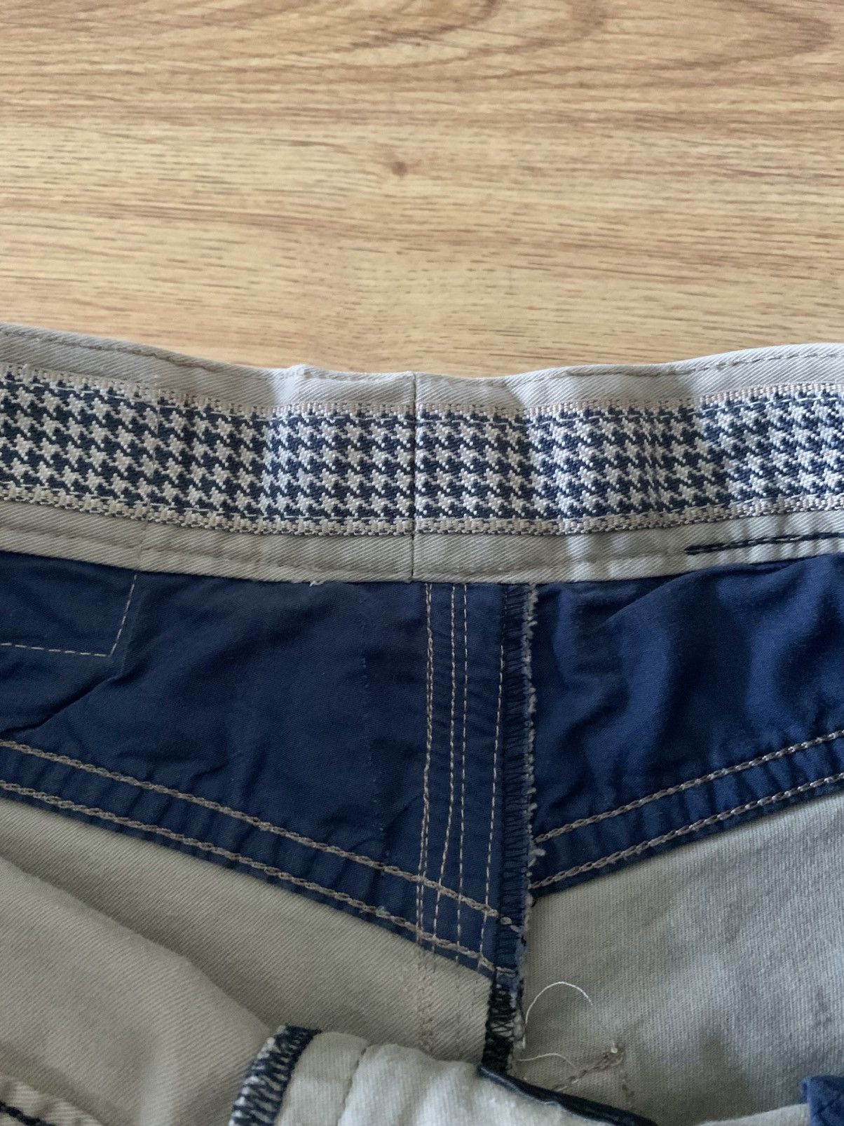 Hugo Boss × Vintage Wide Leg/Flared Khaki Shorts Size US 32 / EU 48 - 8 Thumbnail
