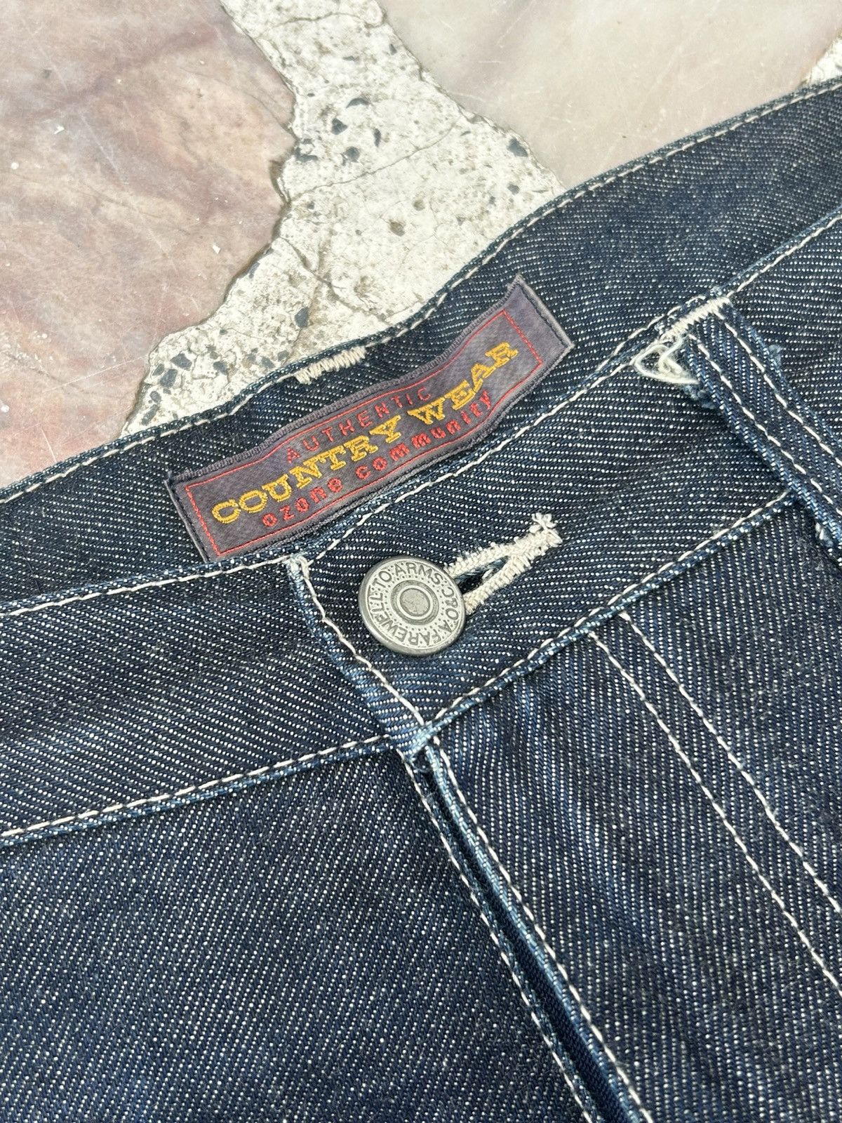 Hysteric Glamour Ozone Community Japan Country Wear Denim Vintage Size US 28 / EU 44 - 7 Thumbnail