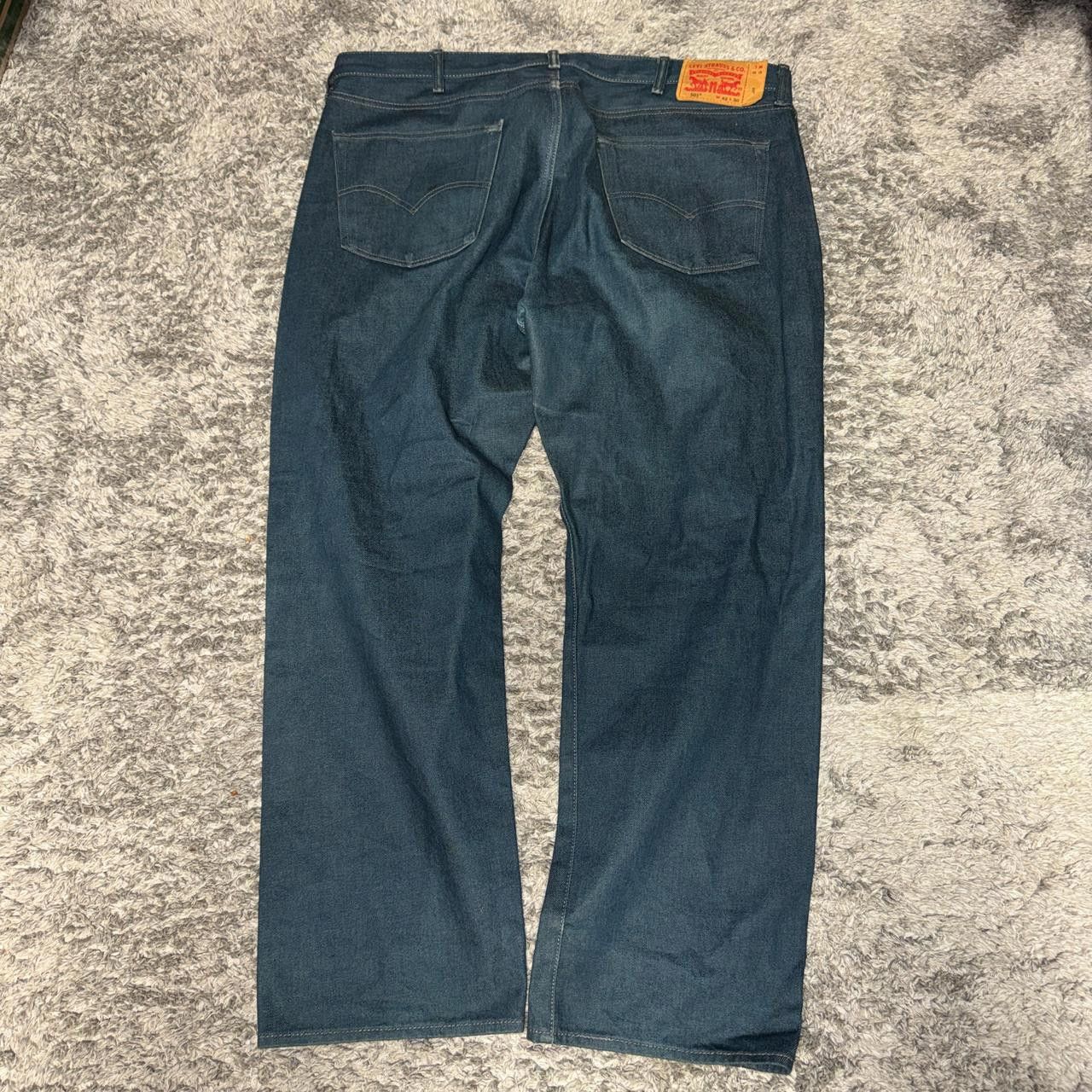 Levi's Levi's Men's Blue and Navy Jeans Size US 42 / EU 58 - 4 Thumbnail