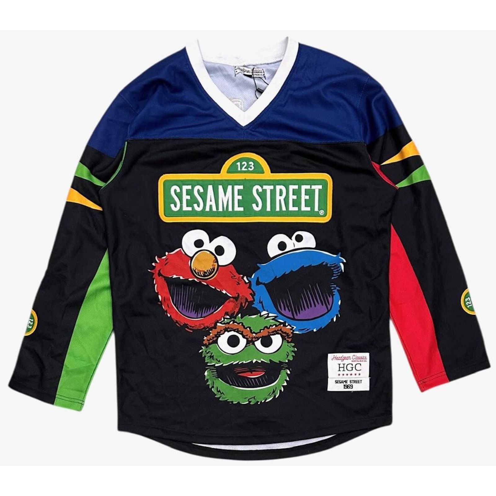 Other Sesame Street Headgear Classics Embroidered Hockey Jersey Size US XXL / EU 58 / 5 - 2 Thumbnail