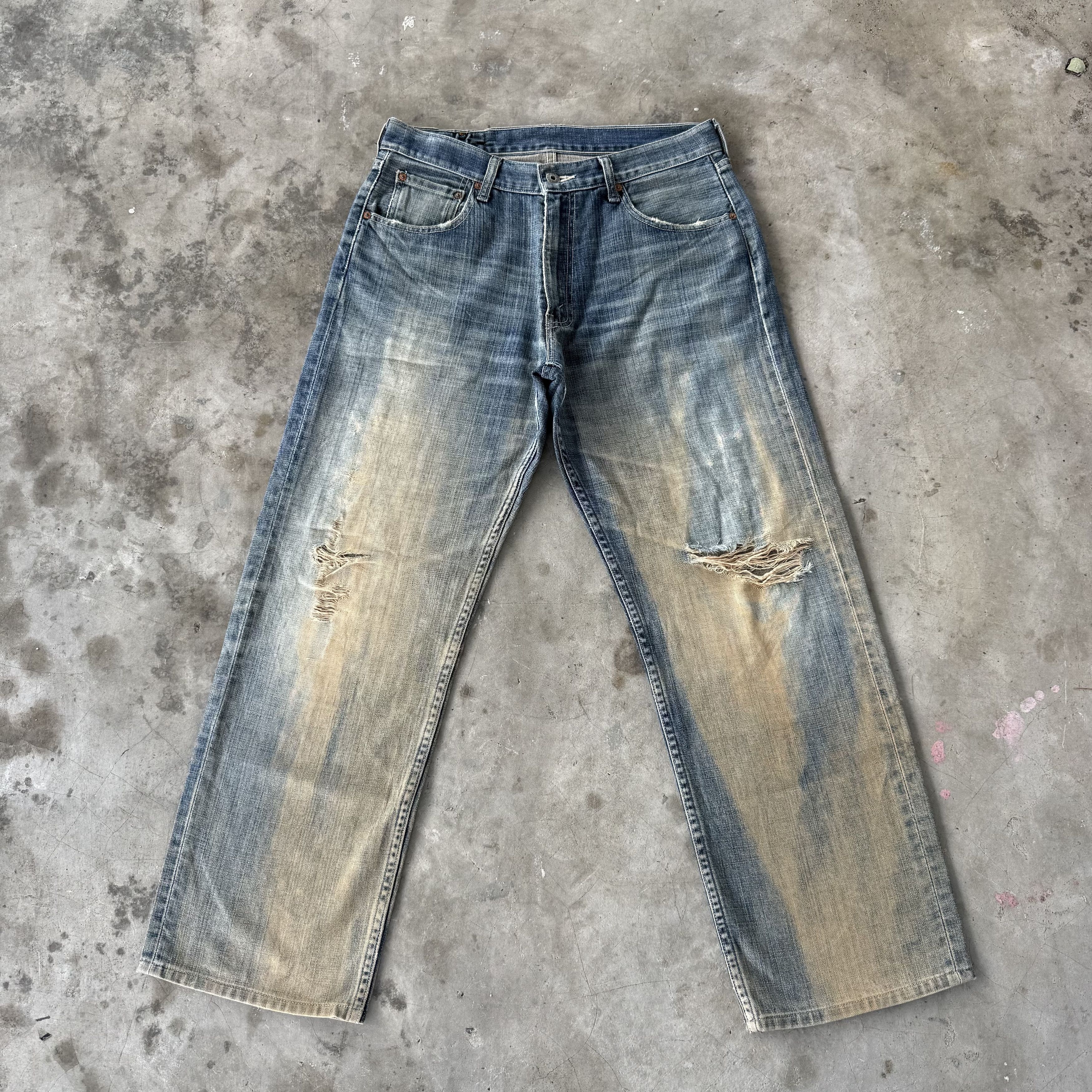 Levi's W33x28.5 Vintage Levi's 503 Rusty Denim Jean Pants Size US 33 - 2 Thumbnail