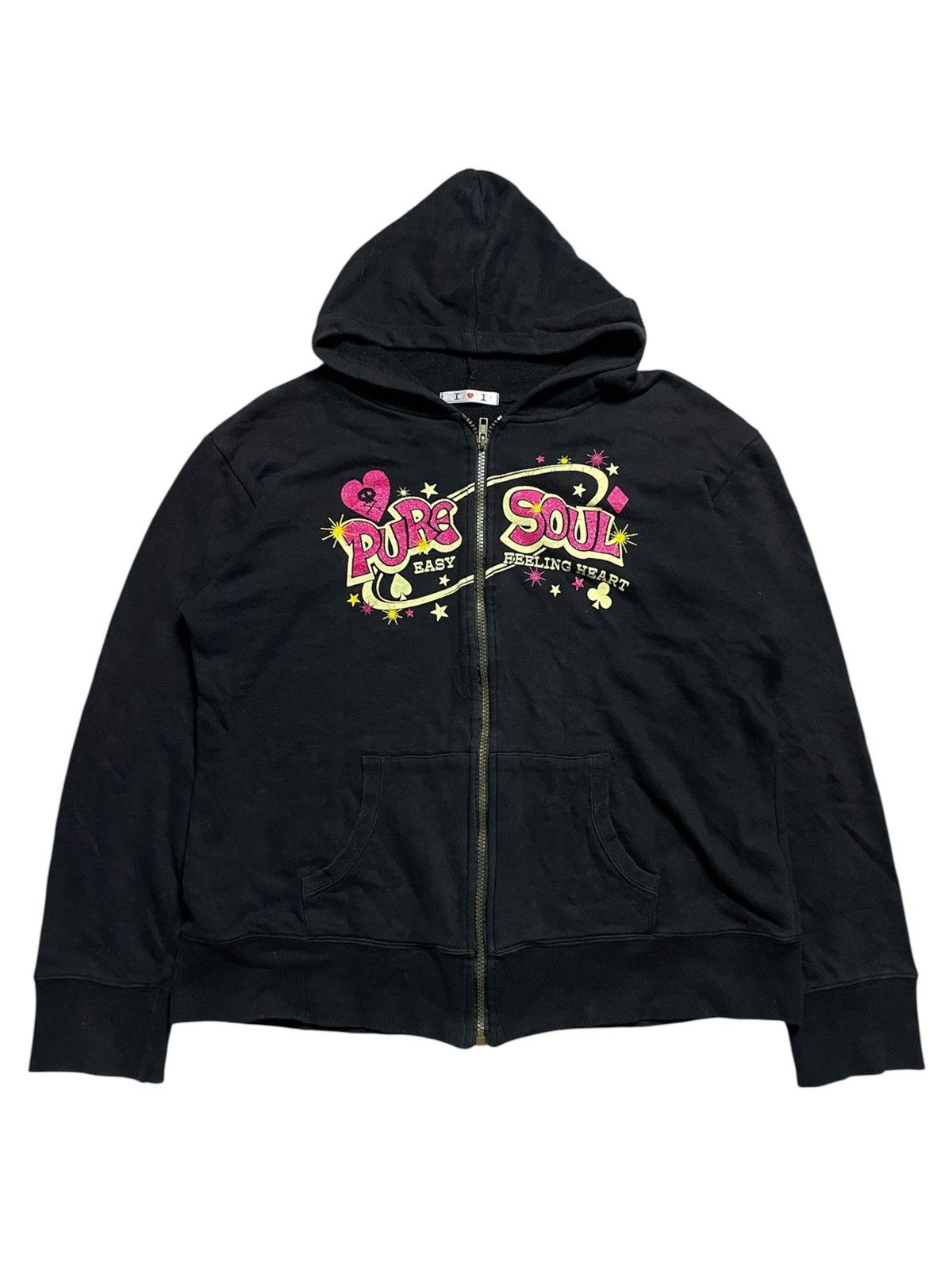 Angel Blue I❤️I - Pure Soul Zip Hoodie Size US L / EU 52-54 / 3 - 1 Thumbnail