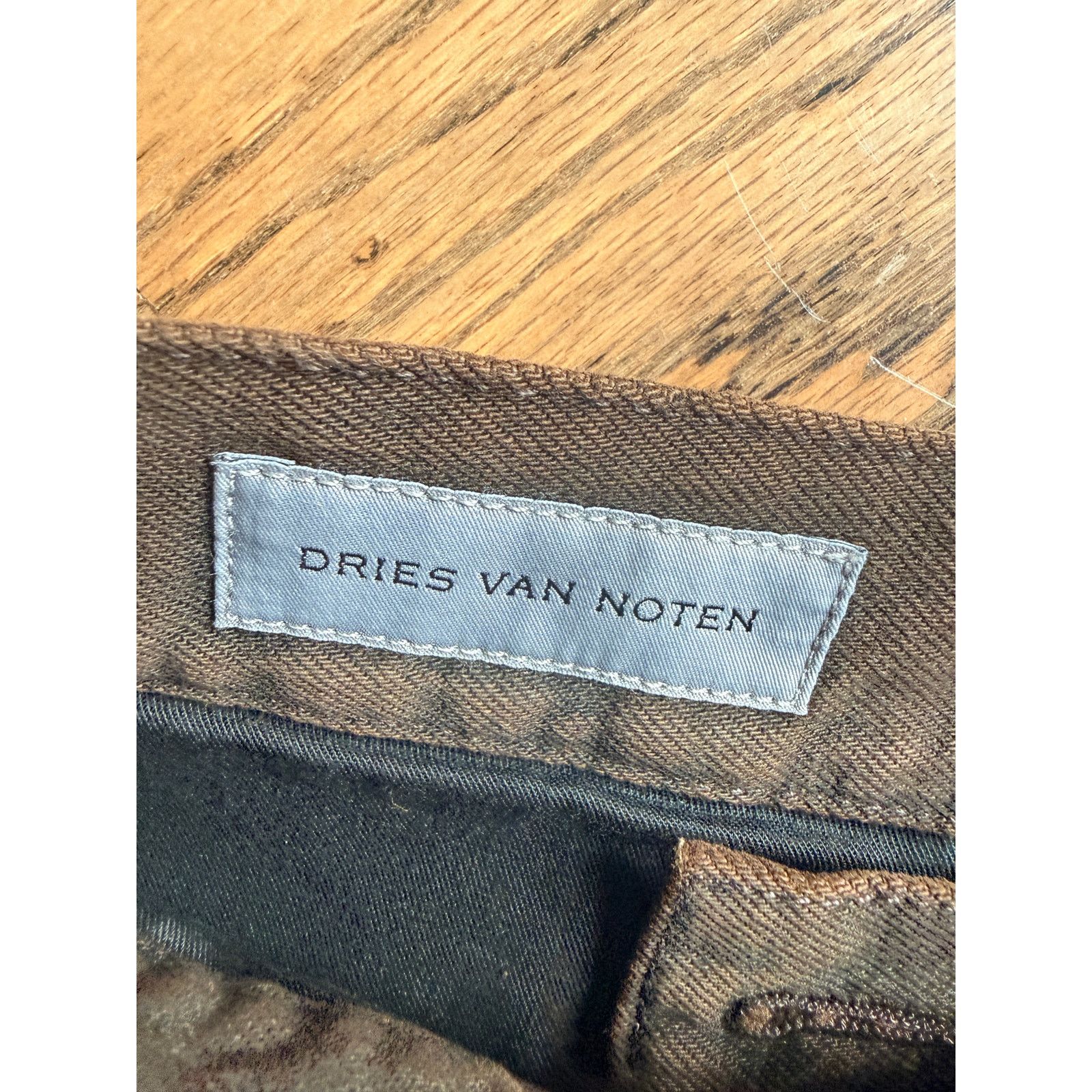 Dries Van Noten Dries Van Noten Paxy Canvas Pants Brown IT 40 US 4 NWT Size 27" / US 4 / IT 40 - 7 Thumbnail