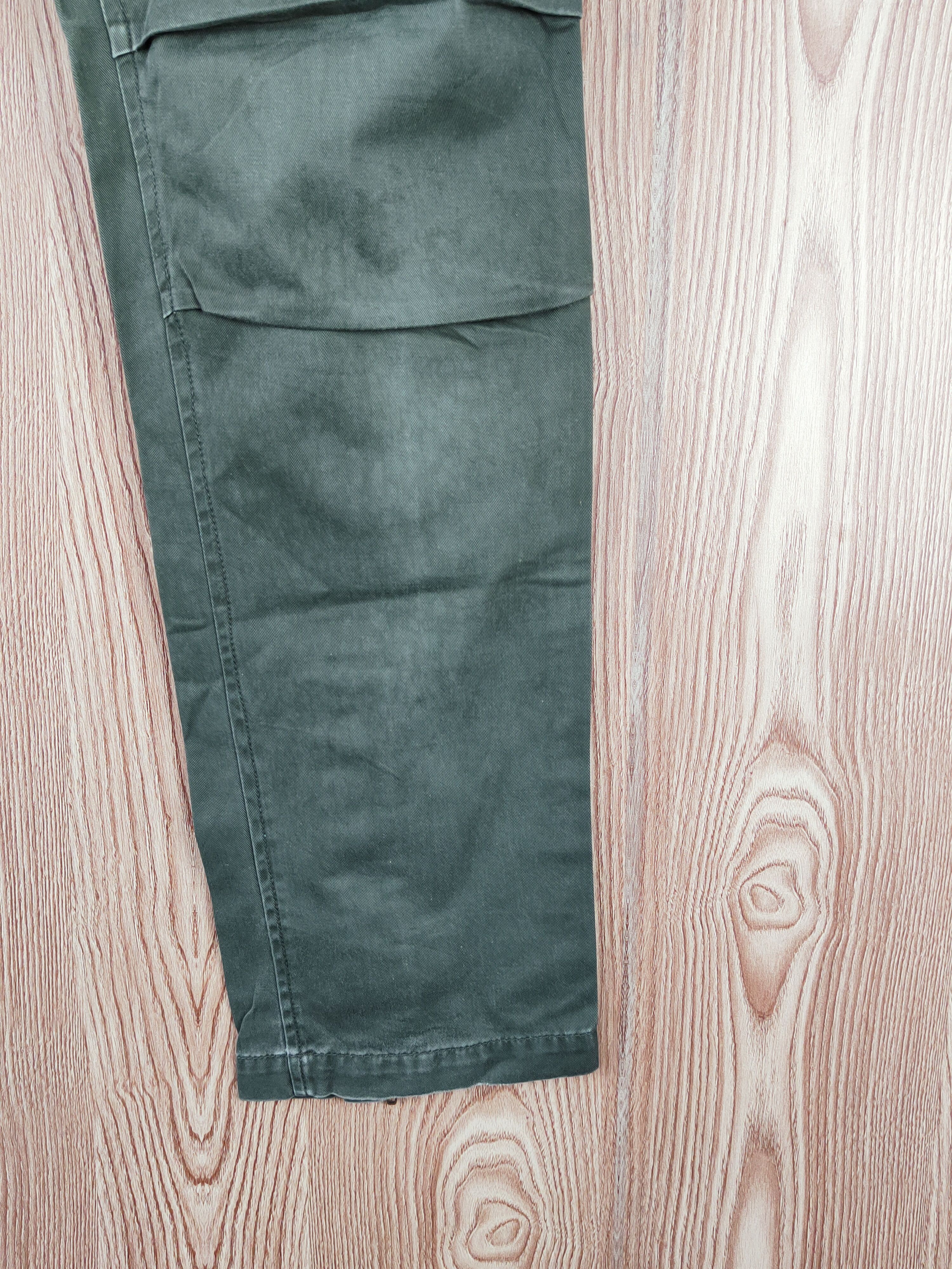 Japanese Brand Audienee Green Multipocket Tactical Cargo Pants #W908 Size US 31 - 6 Thumbnail