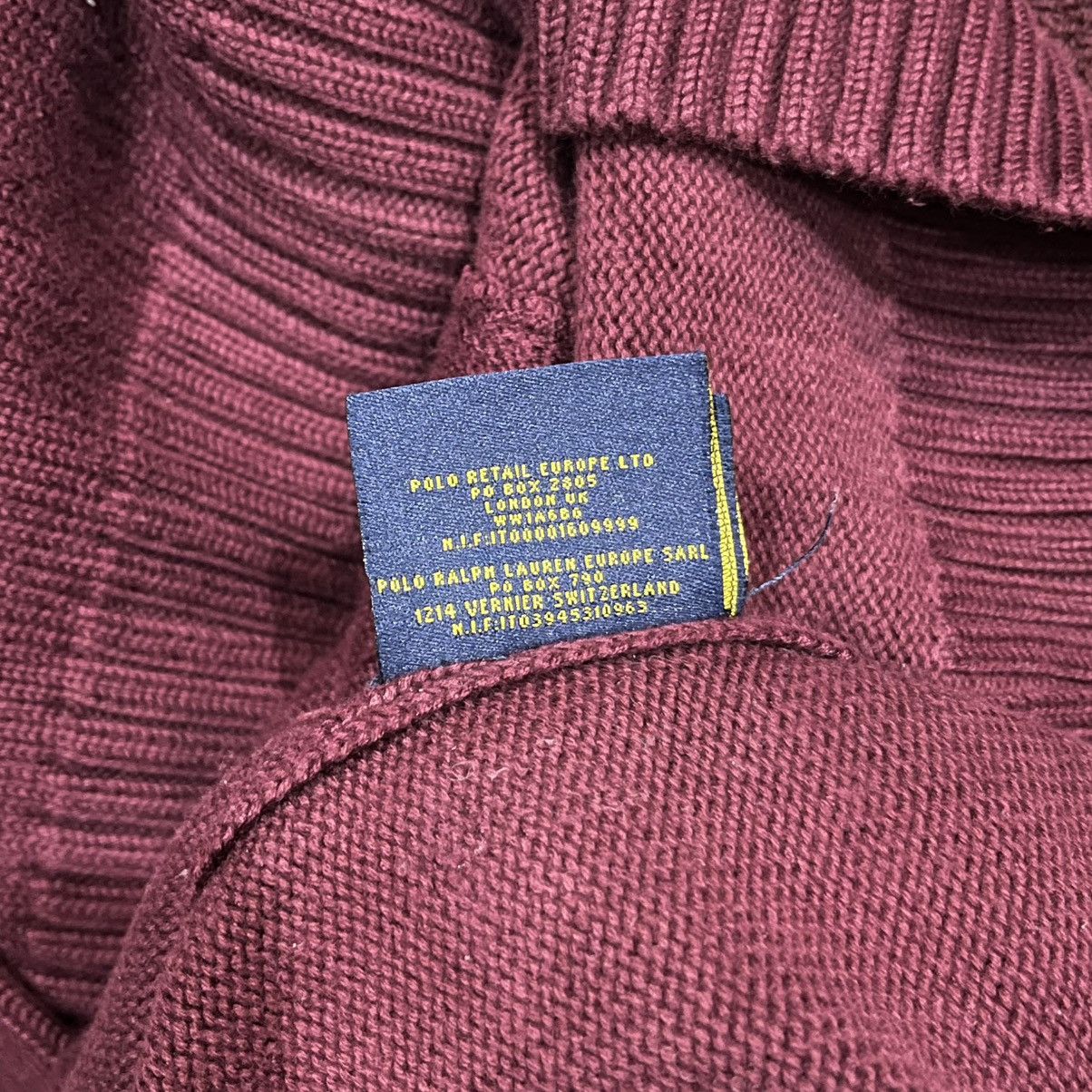 Ralph Lauren Vintage Ralph Lauren Rugby R’39 Wings Logo Heavy Knit Size US L / EU 52-54 / 3 - 7 Thumbnail