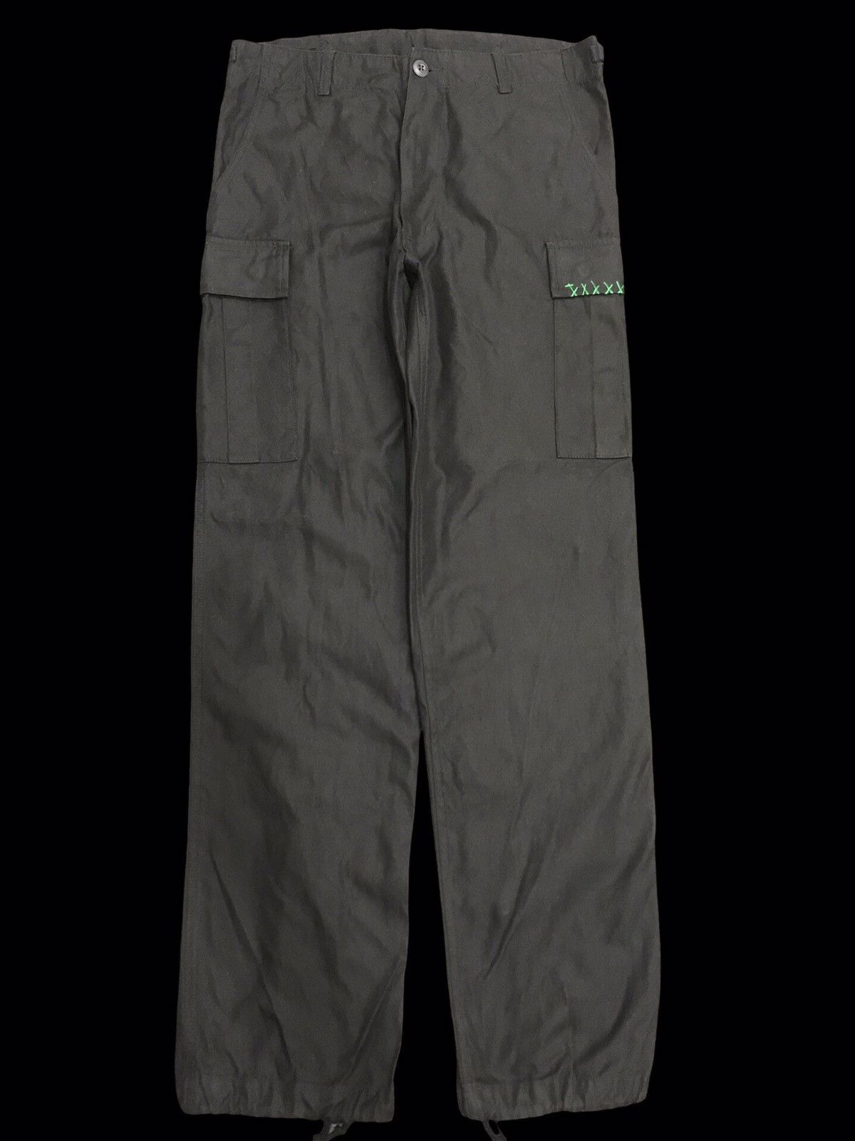 Japanese Brand 💥AVANT GARDE💥ROM Japan Archiva Multizipper Cargo Pant F175 Size US 31 - 2 Thumbnail