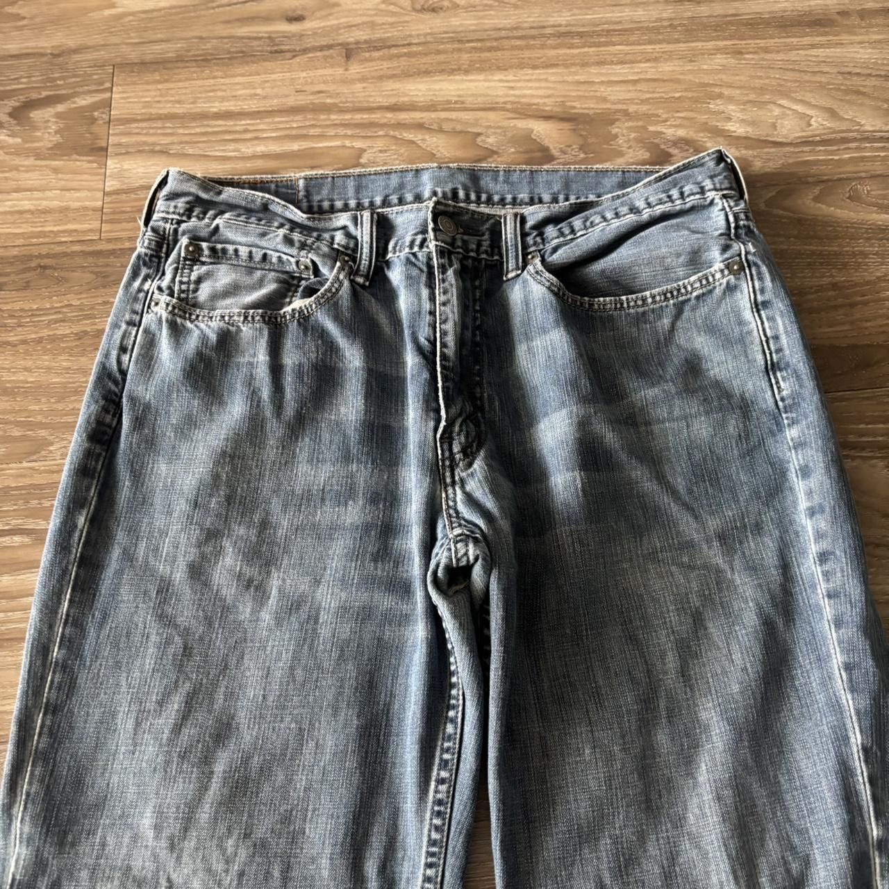 Levi's Crazy Vintage Y2K/2000s Grunge Levis Essential Denim Jeans! 34x32 Size US 34 / EU 50 - 5 Thumbnail